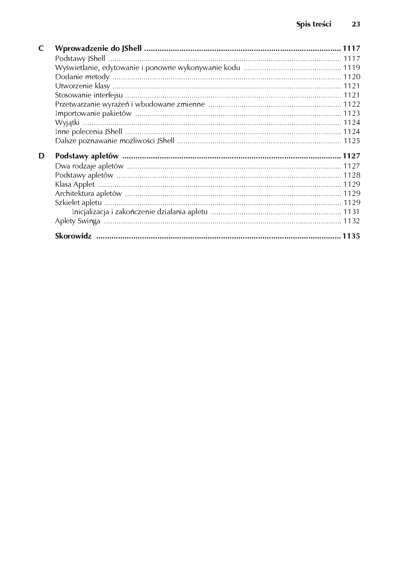 Fragment „Java. Kompendium programisty. Wydanie X” — strona 23 z 30