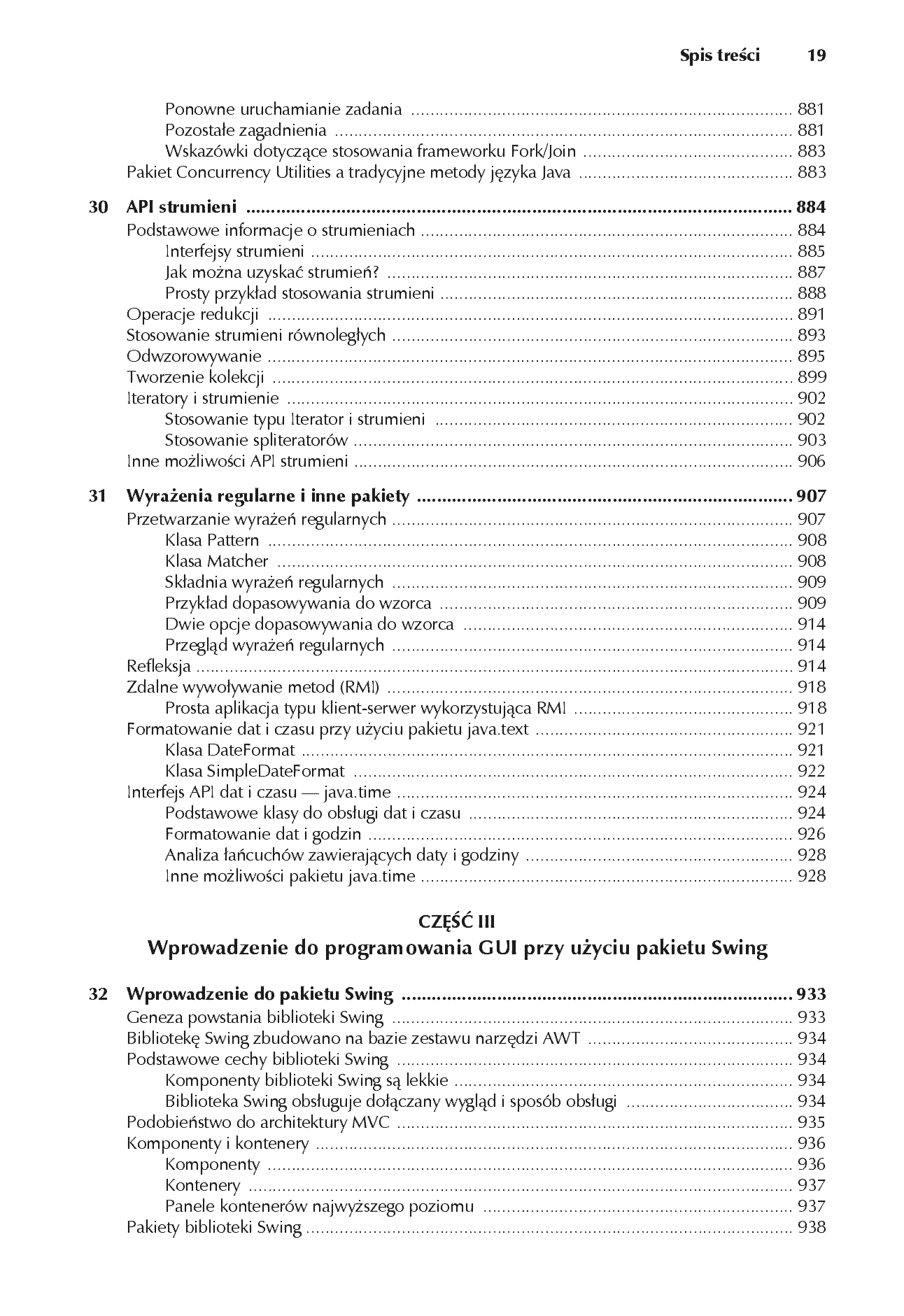 Fragment „Java. Kompendium programisty. Wydanie XII” — strona 19 z 30