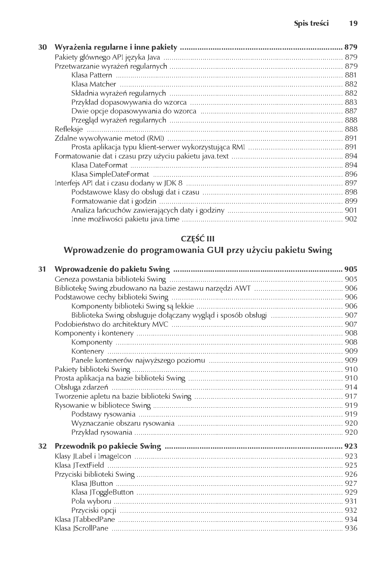 Fragment „Java. Kompendium programisty. Wydanie IX” — strona 19 z 30