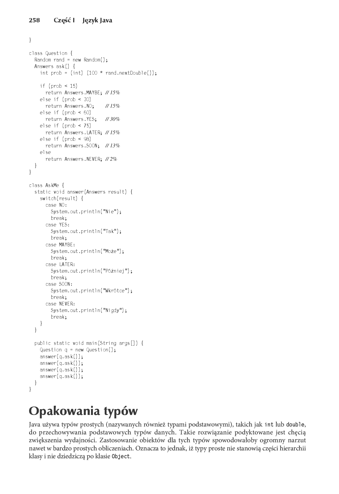 Fragment „Java. Kompendium programisty. Wydanie IX” — strona 30 z 30