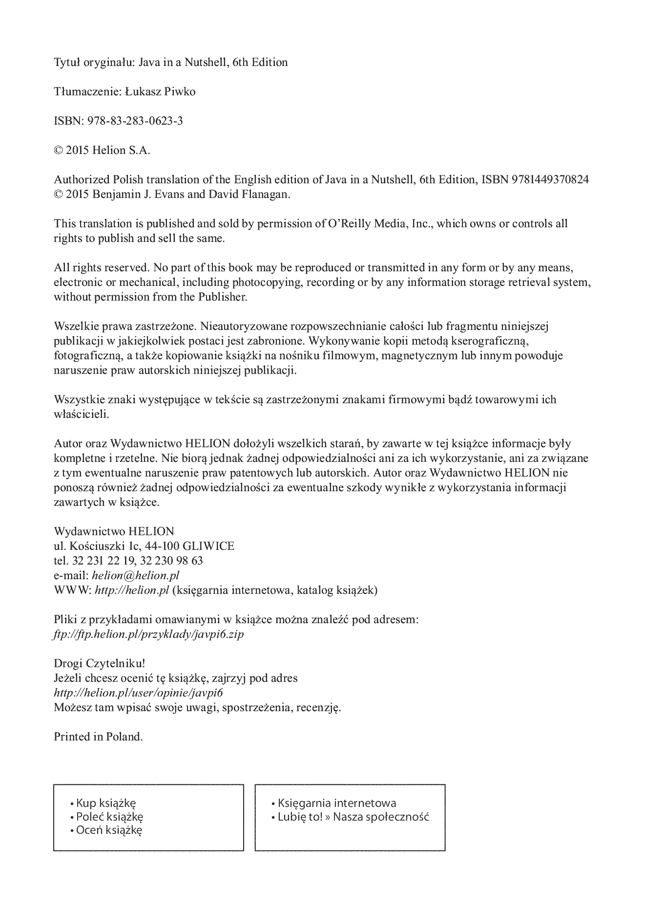 Fragment „Java w pigułce. Wydanie VI” — strona 2 z 30