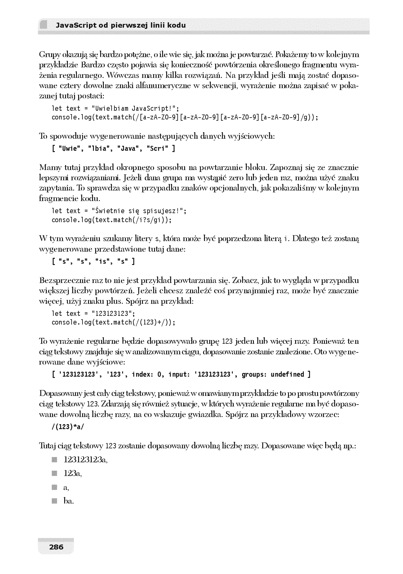 Fragment „JavaScript od pierwszej linii kodu. Błyskawiczna nauka pisania gier, stron WWW i aplikacji internetowych” — strona 18 z 30