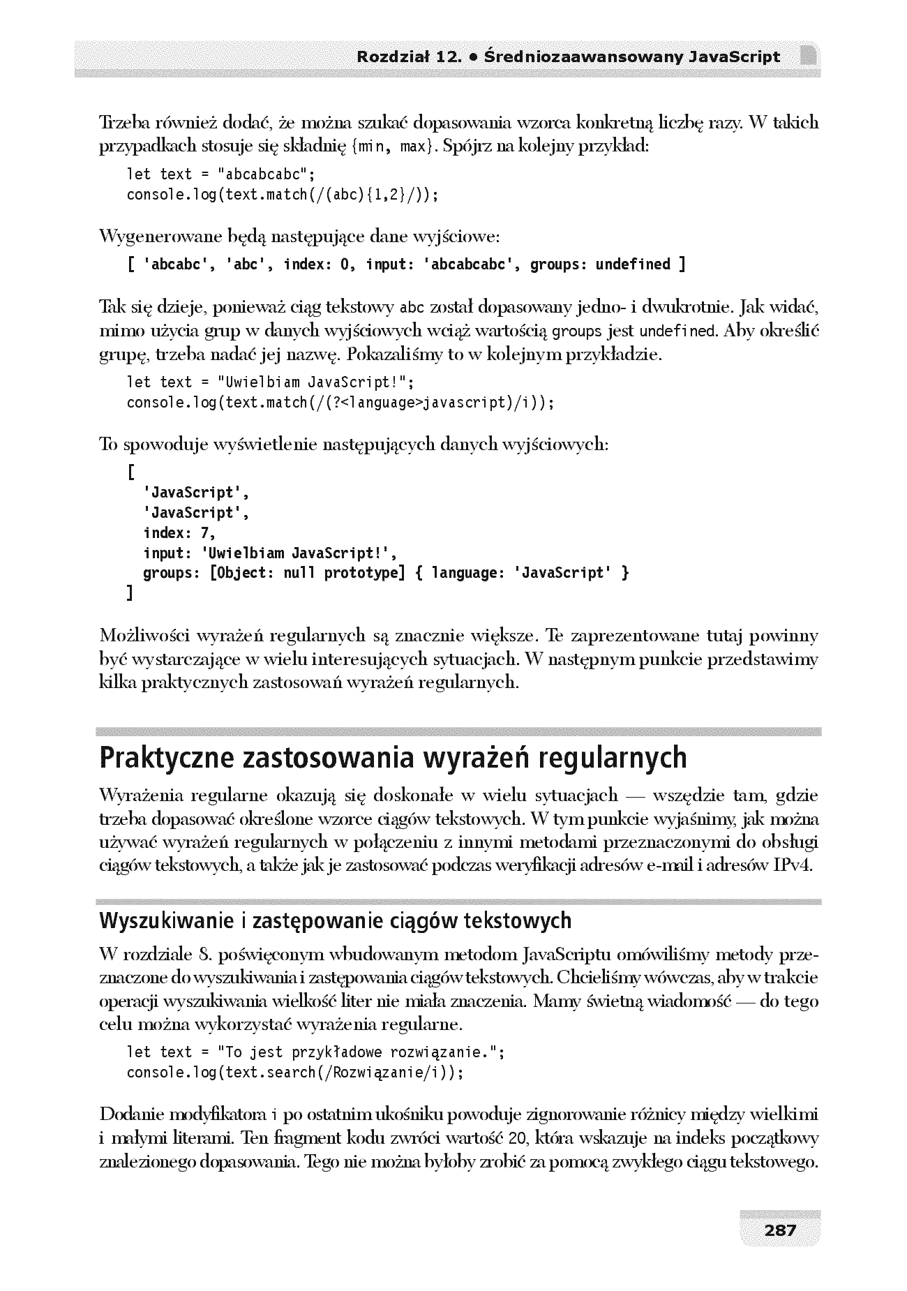 Fragment „JavaScript od pierwszej linii kodu. Błyskawiczna nauka pisania gier, stron WWW i aplikacji internetowych” — strona 19 z 30
