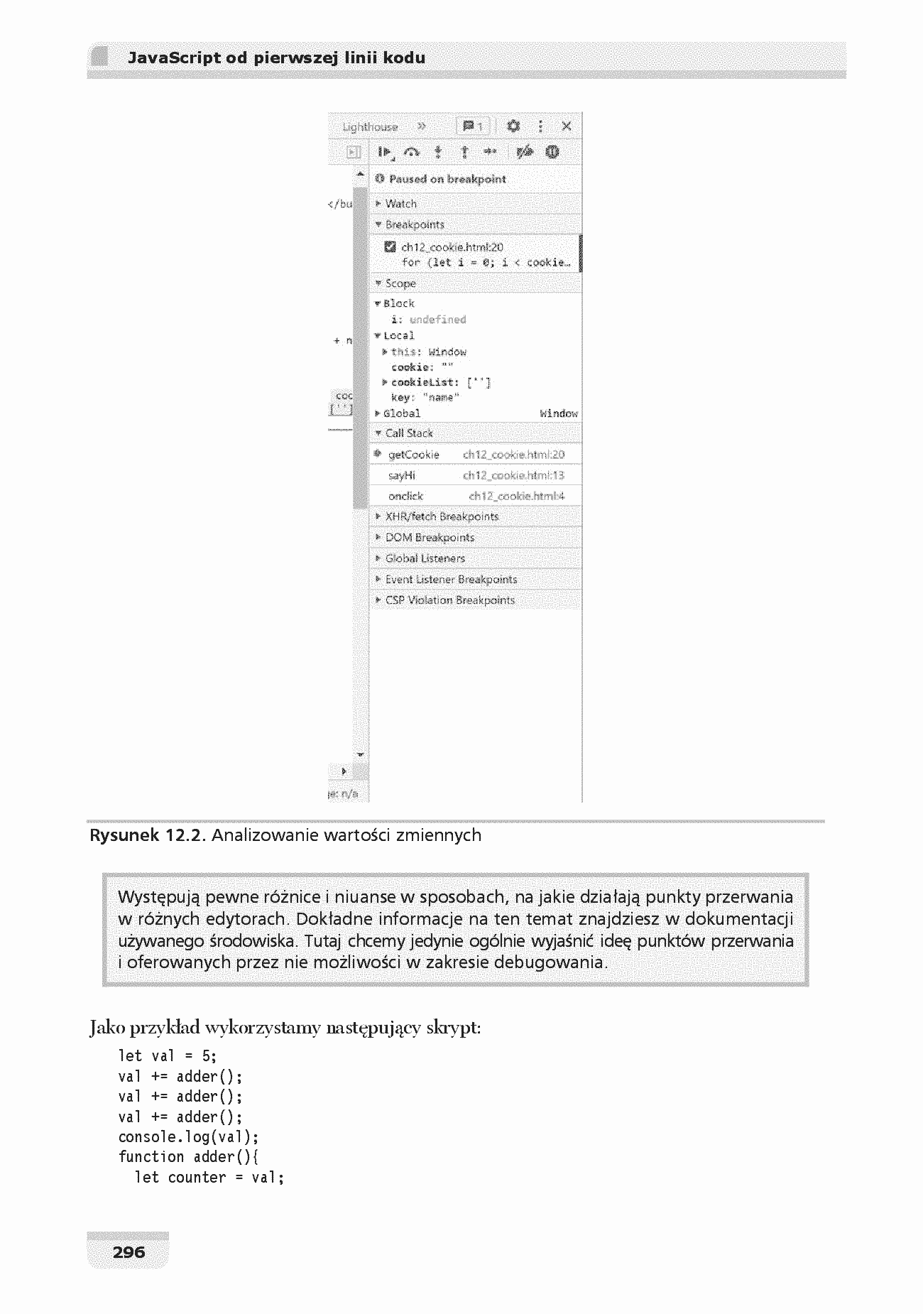 Fragment „JavaScript od pierwszej linii kodu. Błyskawiczna nauka pisania gier, stron WWW i aplikacji internetowych” — strona 28 z 30
