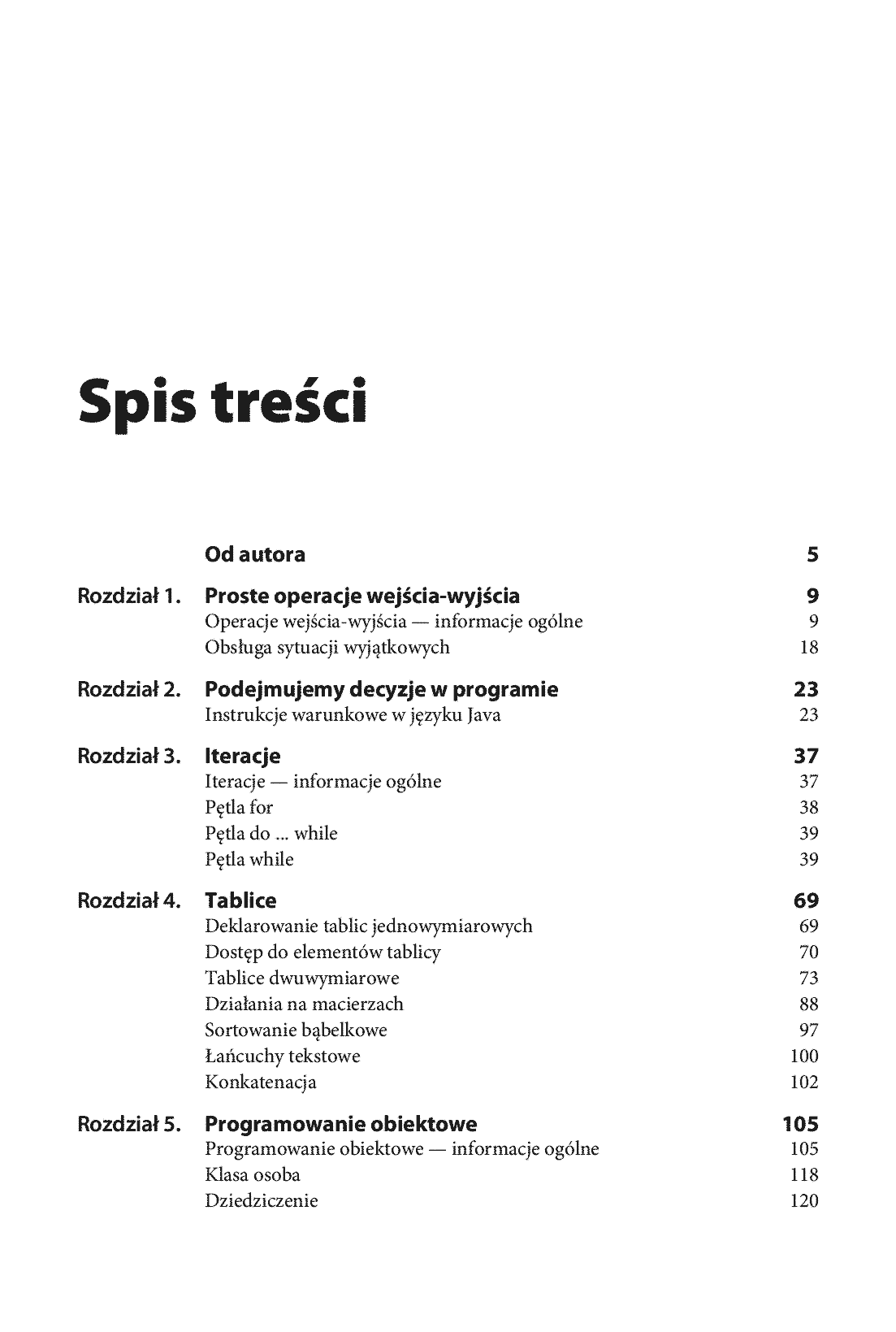 Fragment „Java. Zadania z programowania. Przykładowe imperatywne rozwiązania” — strona 3 z 20
