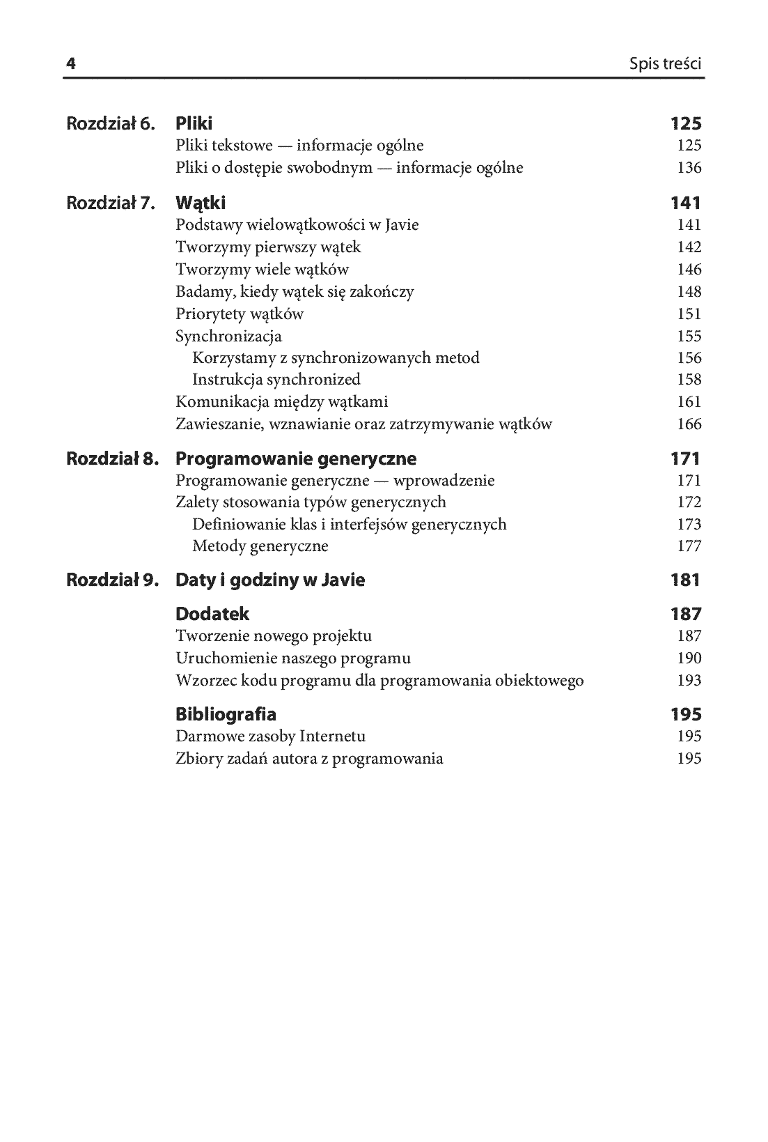 Fragment „Java. Zadania z programowania. Przykładowe imperatywne rozwiązania” — strona 4 z 20