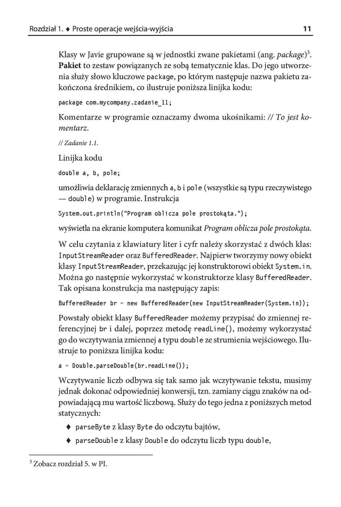 Fragment „Java. Zadania z programowania. Przykładowe imperatywne rozwiązania” — strona 7 z 20
