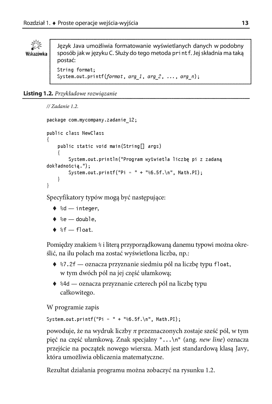 Fragment „Java. Zadania z programowania. Przykładowe imperatywne rozwiązania” — strona 9 z 20