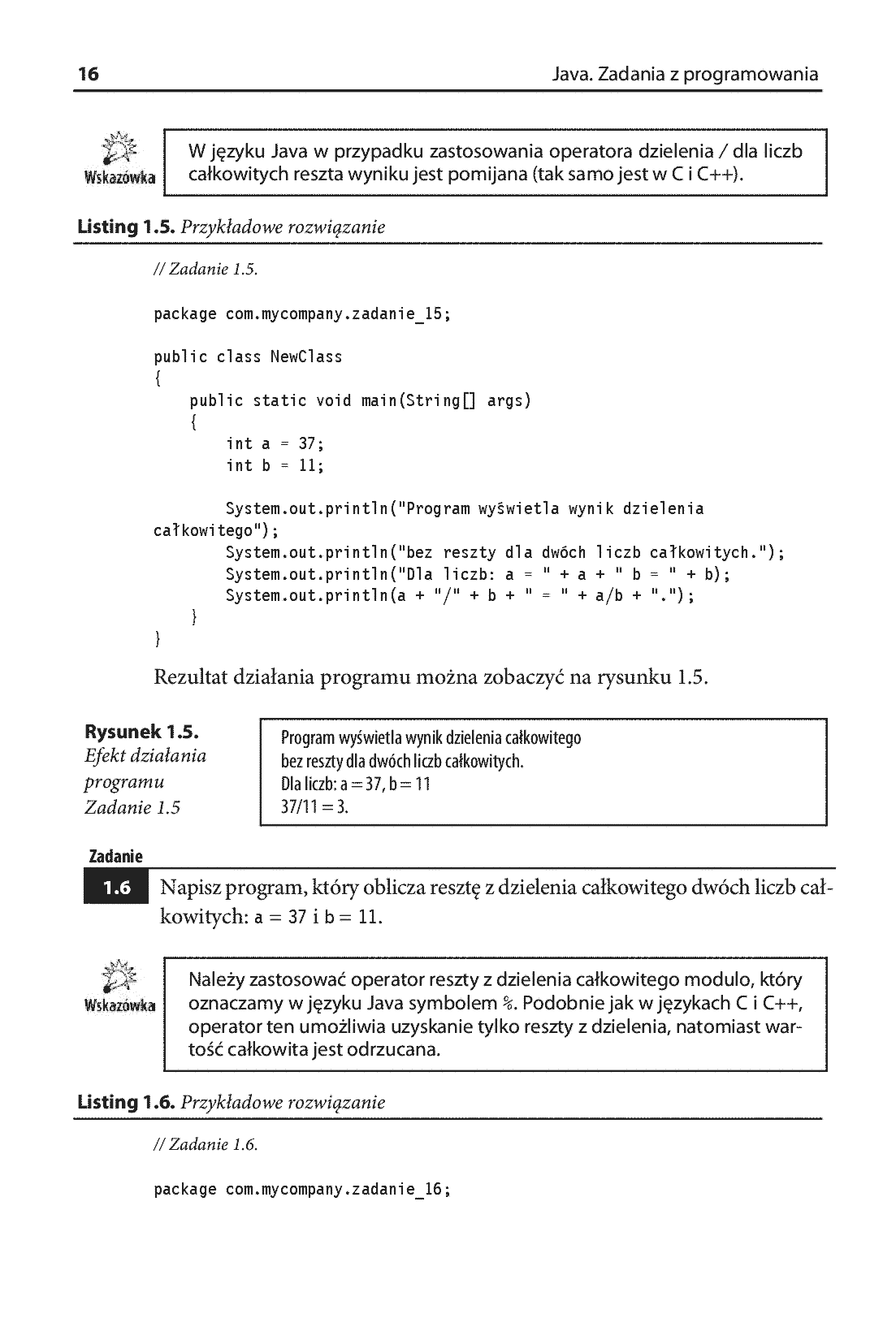 Fragment „Java. Zadania z programowania. Przykładowe imperatywne rozwiązania” — strona 12 z 20