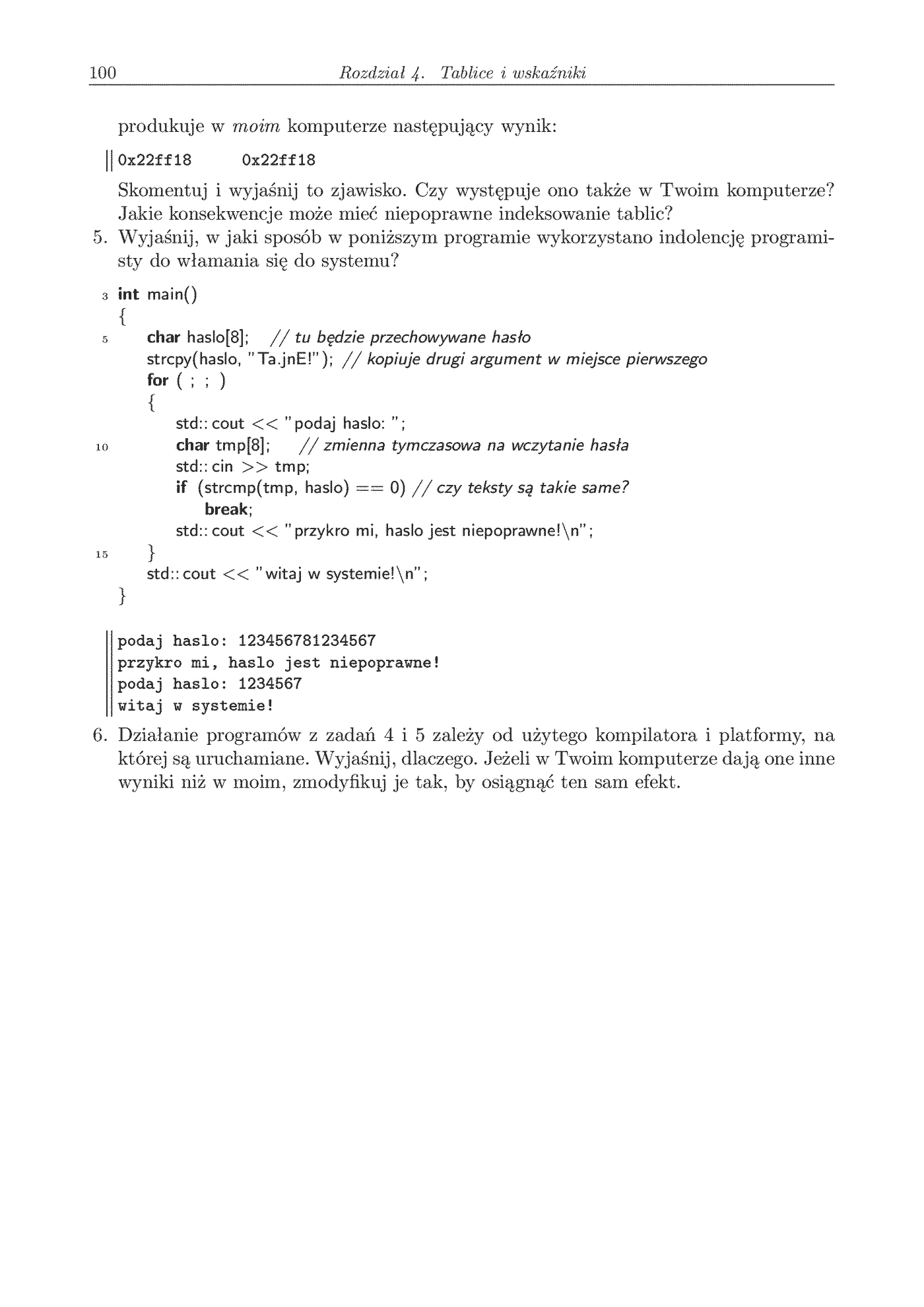 Fragment „Język C++. Pierwsze starcie” — strona 21 z 21