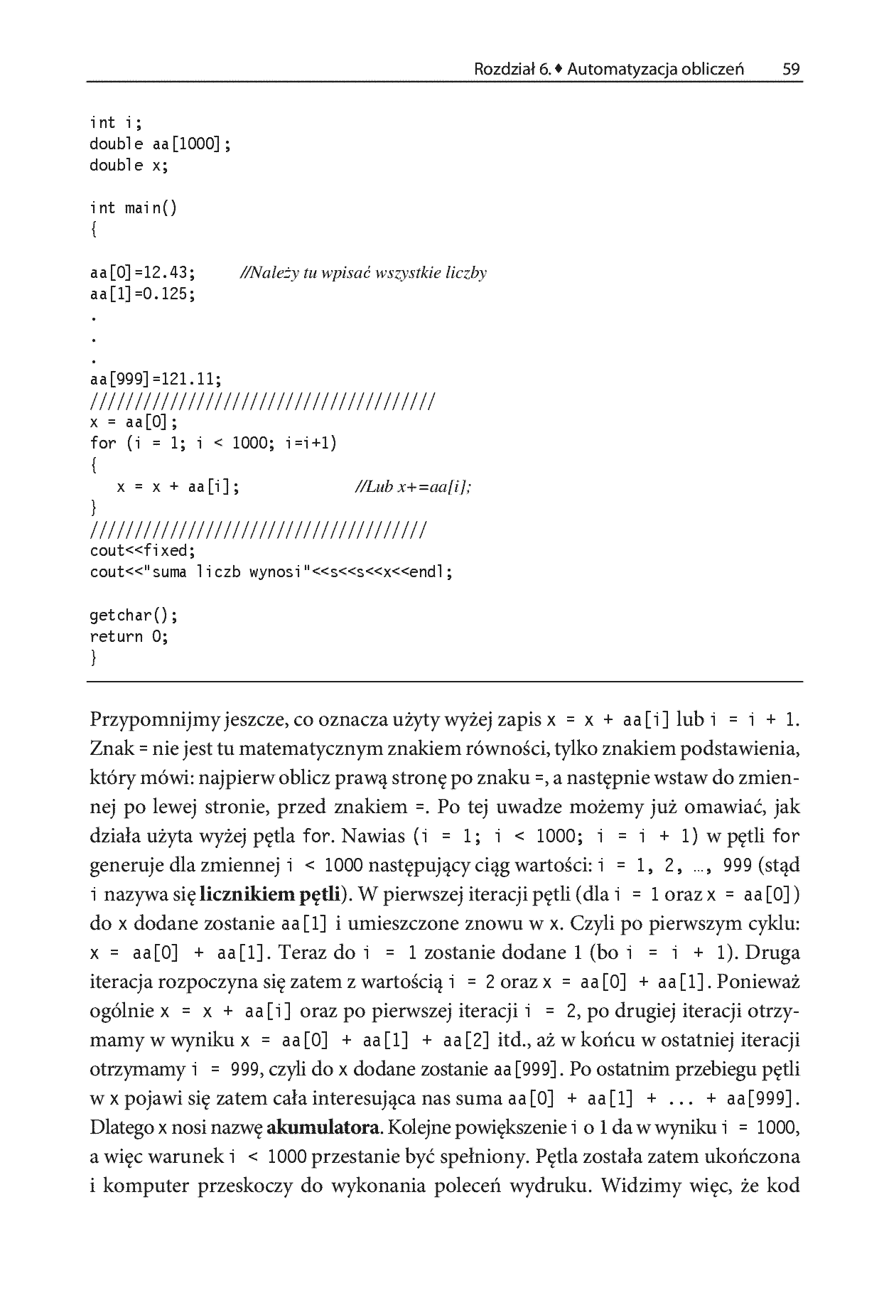 Fragment „Wprowadzenie do C++” — strona 7 z 20