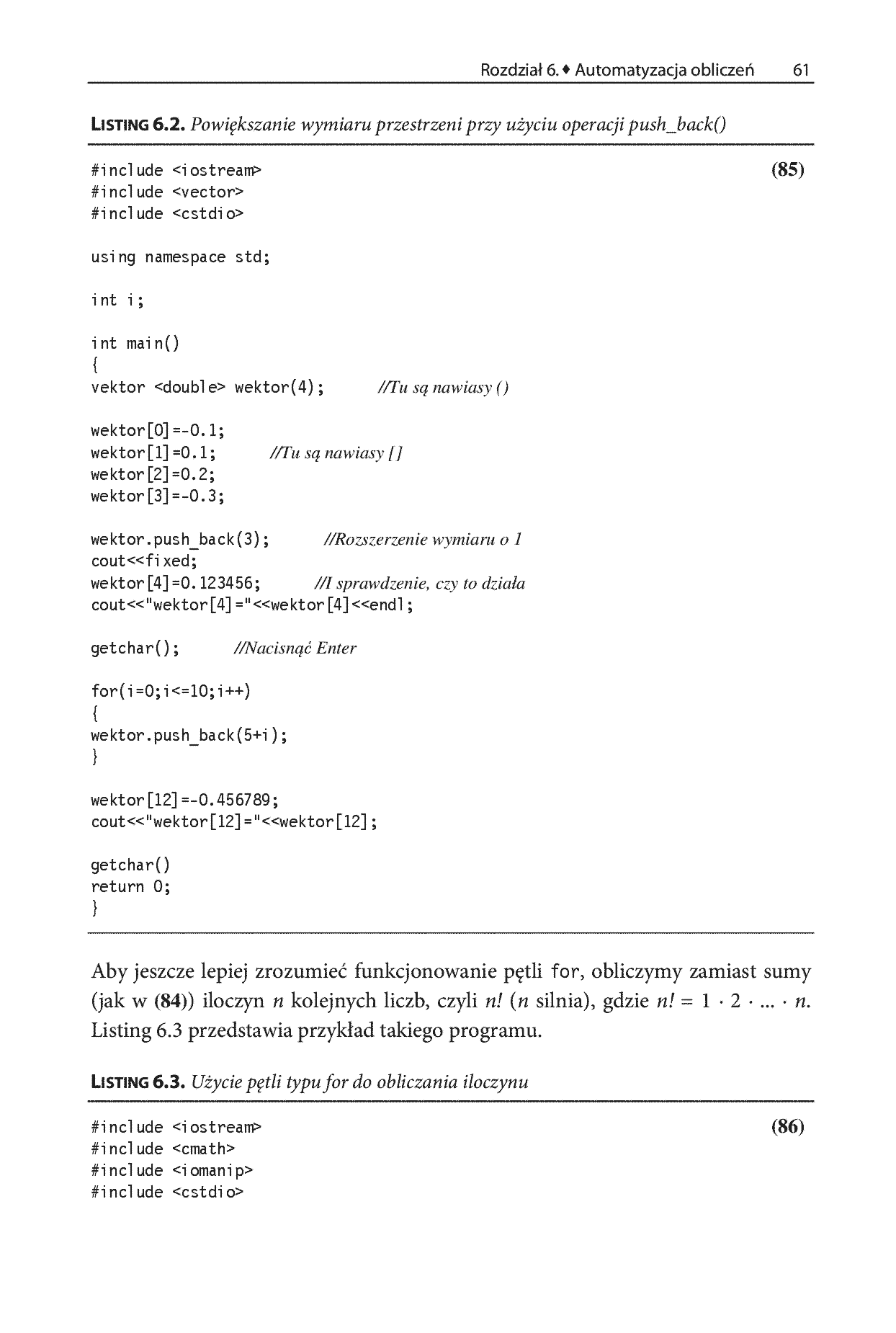Fragment „Wprowadzenie do C++” — strona 9 z 20