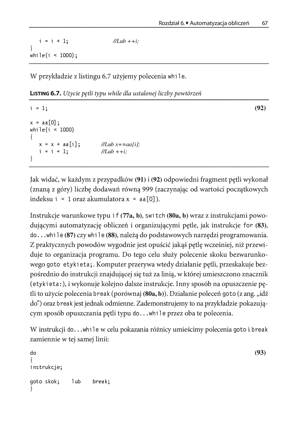 Fragment „Wprowadzenie do C++” — strona 15 z 20