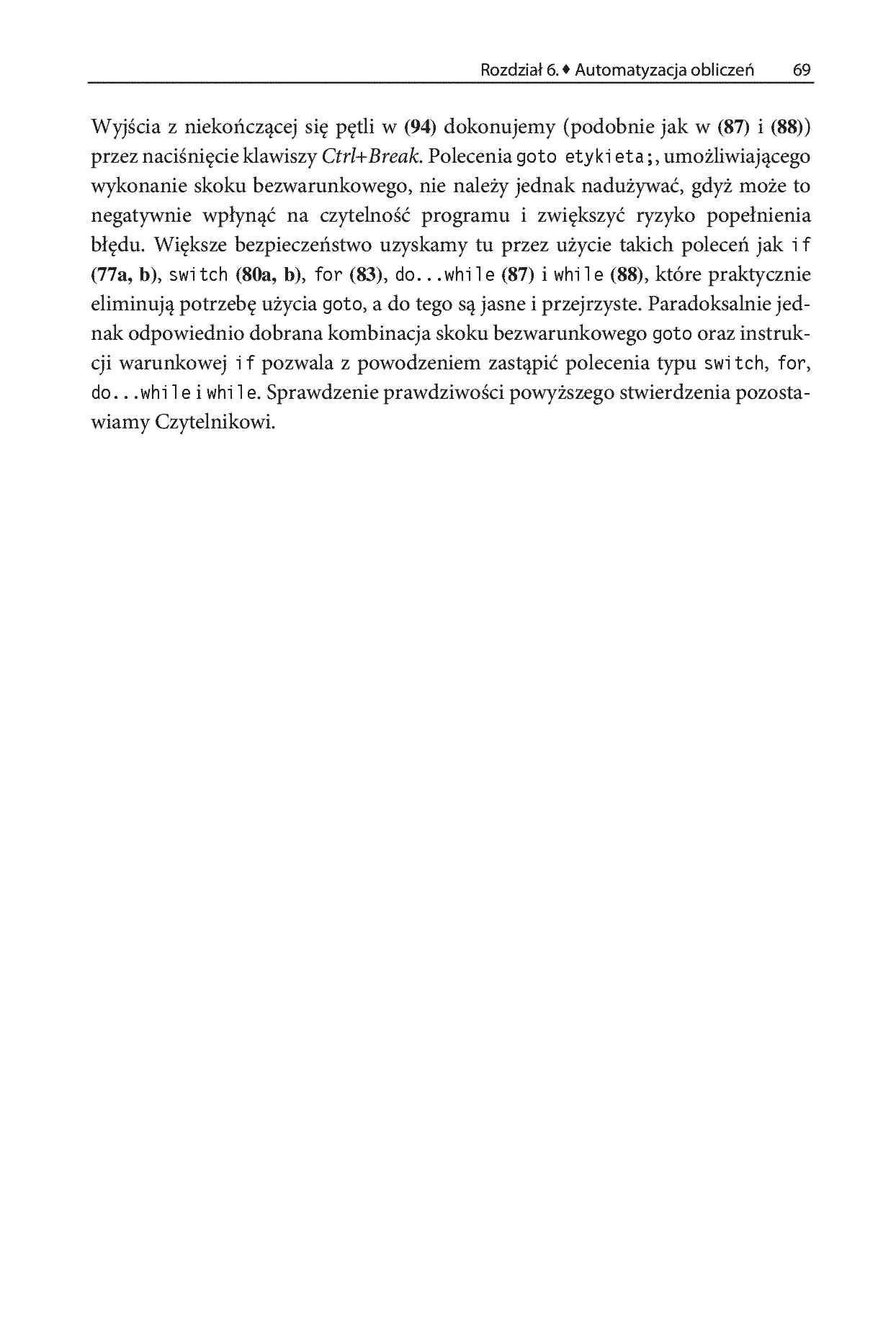Fragment „Wprowadzenie do C++” — strona 17 z 20