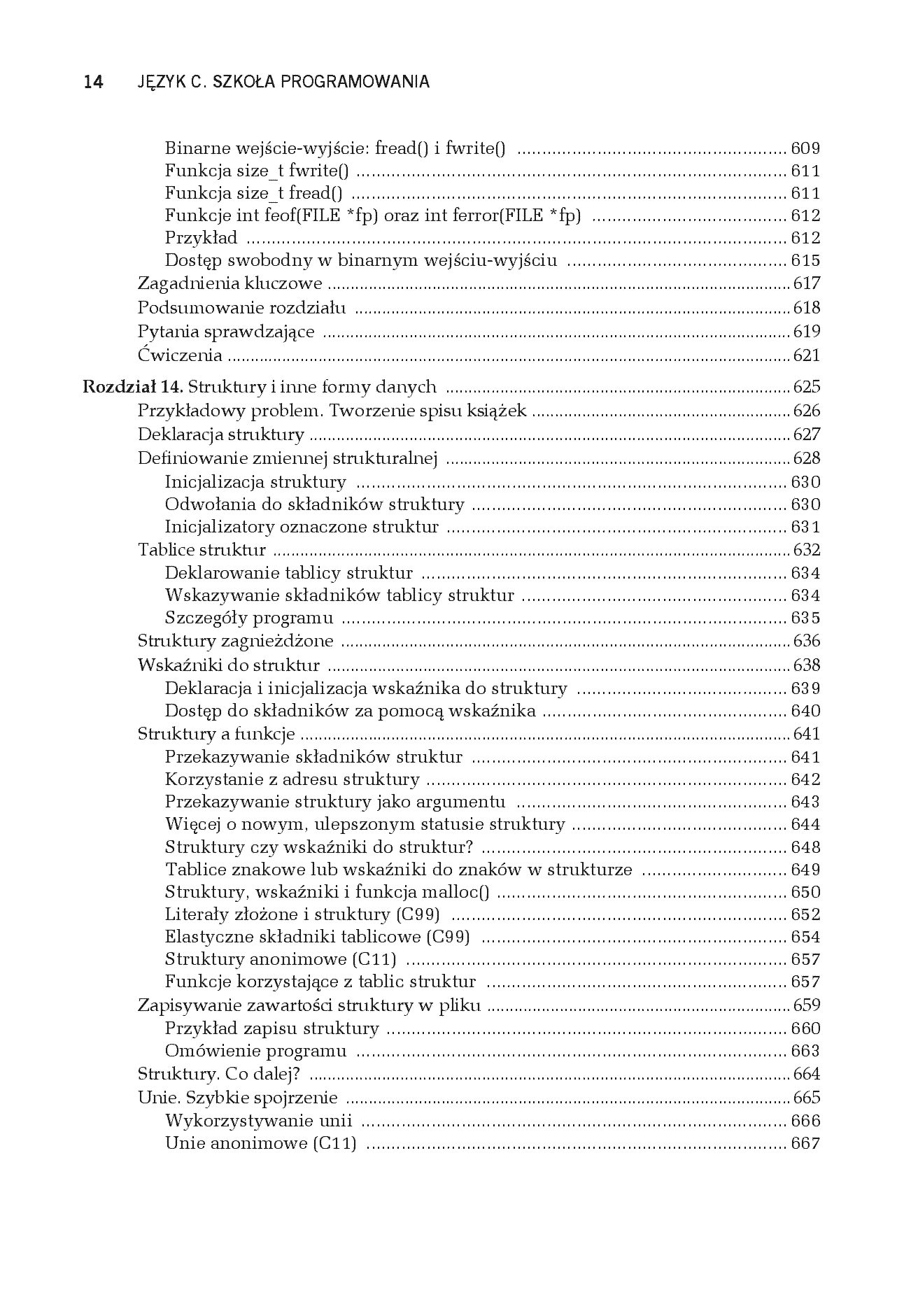 Fragment „Język C. Szkoła programowania. Wydanie VI” — strona 12 z 30