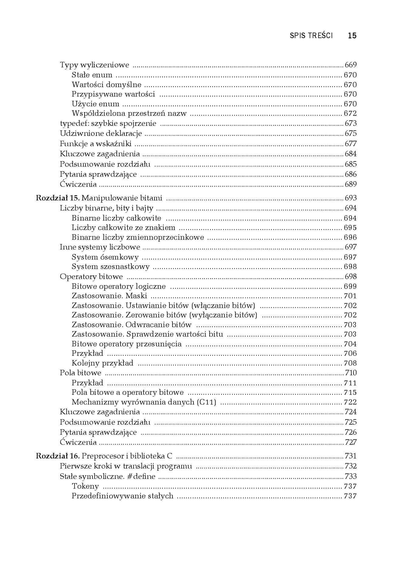 Fragment „Język C. Szkoła programowania. Wydanie VI” — strona 13 z 30