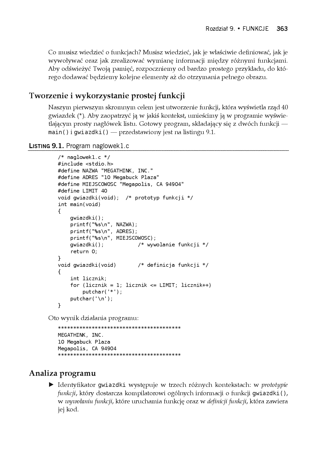 Fragment „Język C. Szkoła programowania. Wydanie VI” — strona 19 z 30