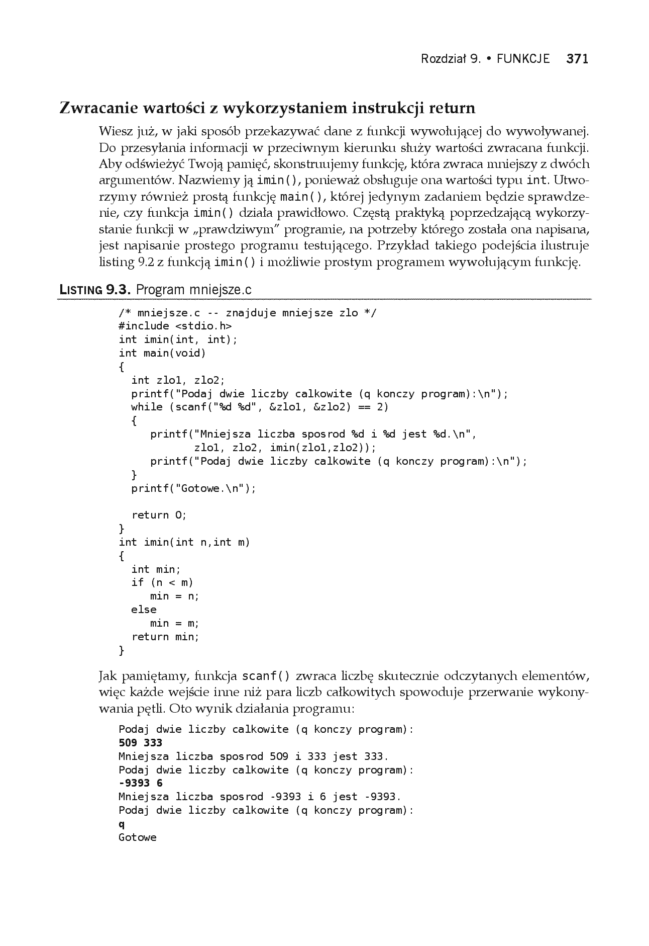 Fragment „Język C. Szkoła programowania. Wydanie VI” — strona 27 z 30