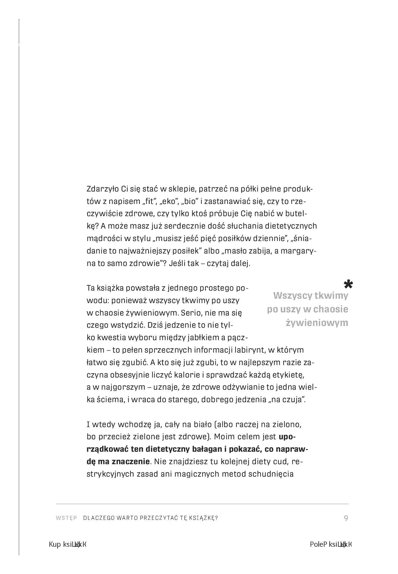 Fragment „Jedz mądrze, żyj zdrowo! Kompleksowy przewodnik świadomego odżywiania” — strona 9 z 28