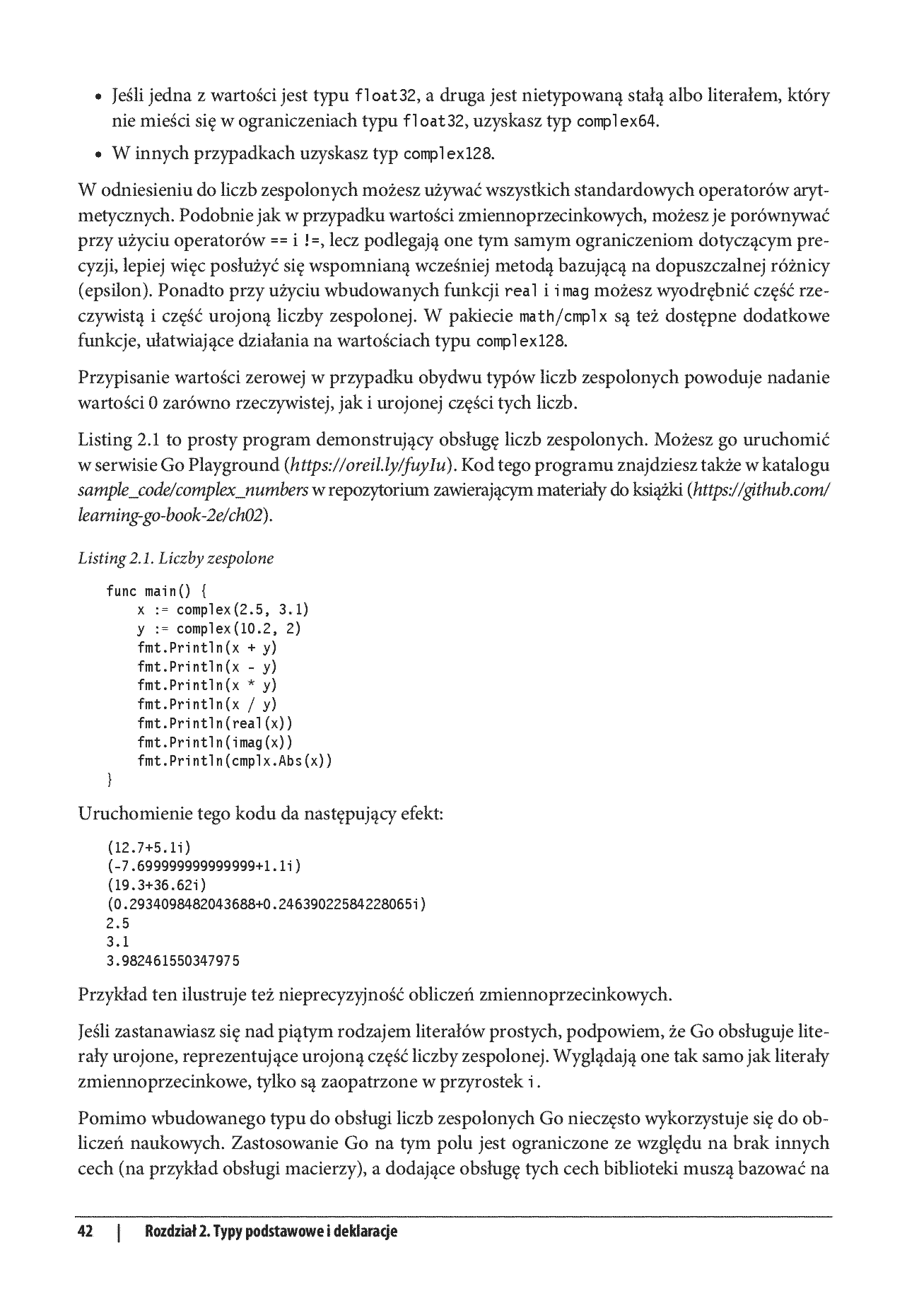 Fragment „Język Go. Tworzenie kodu z wykorzystaniem najlepszych konwencji i praktyk. Wydanie II” — strona 18 z 30
