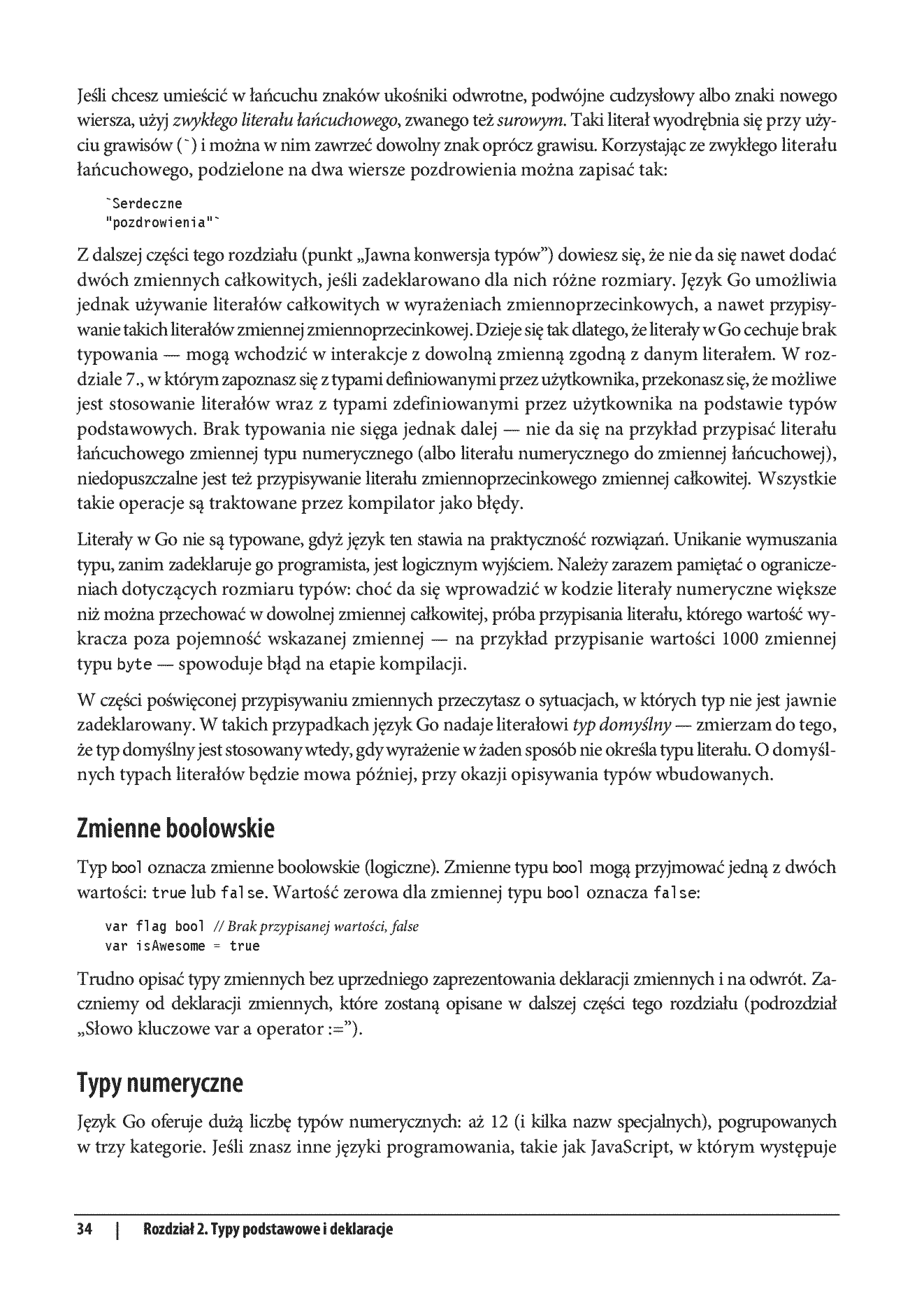 Fragment „Język Go. Tworzenie idiomatycznego kodu w praktyce” — strona 13 z 30