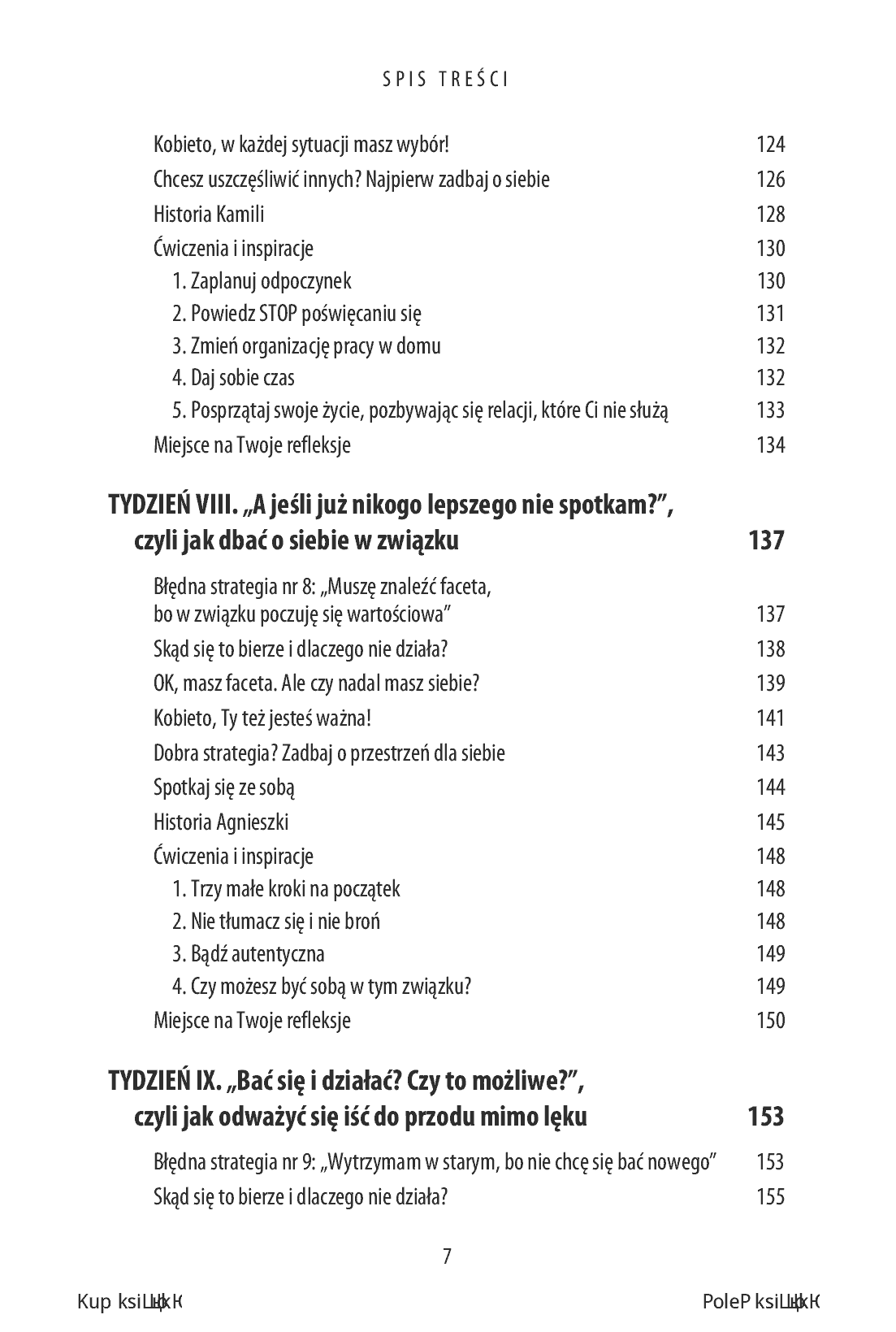 Fragment „Jesteś wartościowa! 10-tygodniowy trening doceniania siebie” — strona 7 z 20