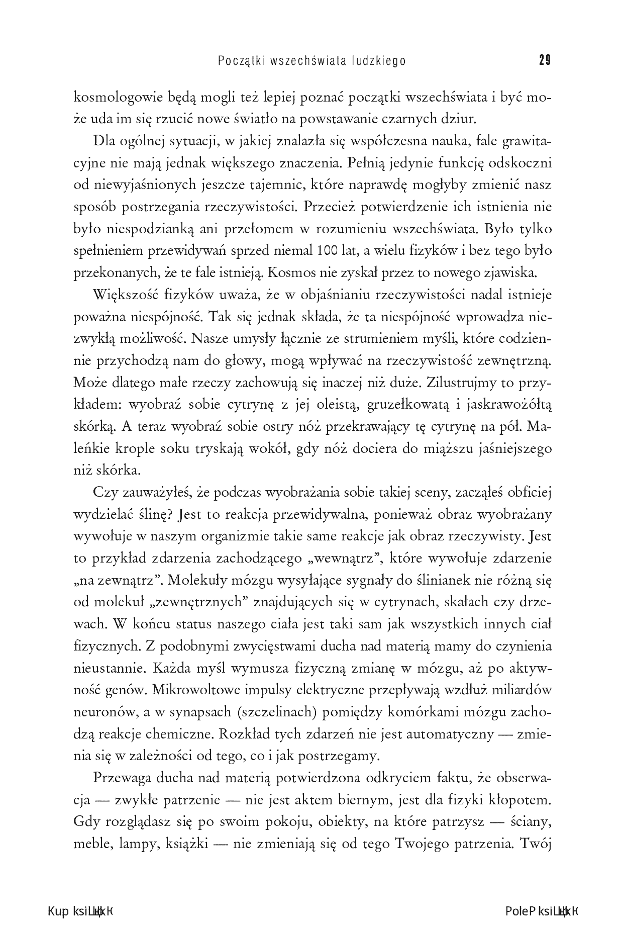 Fragment „Jesteś wszechświatem. Odkryj swoją kosmiczną tożsamość” — strona 15 z 24