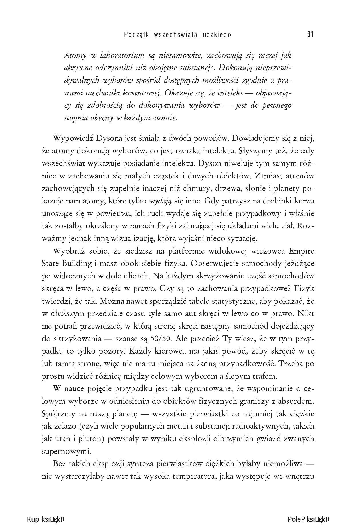 Fragment „Jesteś wszechświatem. Odkryj swoją kosmiczną tożsamość” — strona 17 z 24