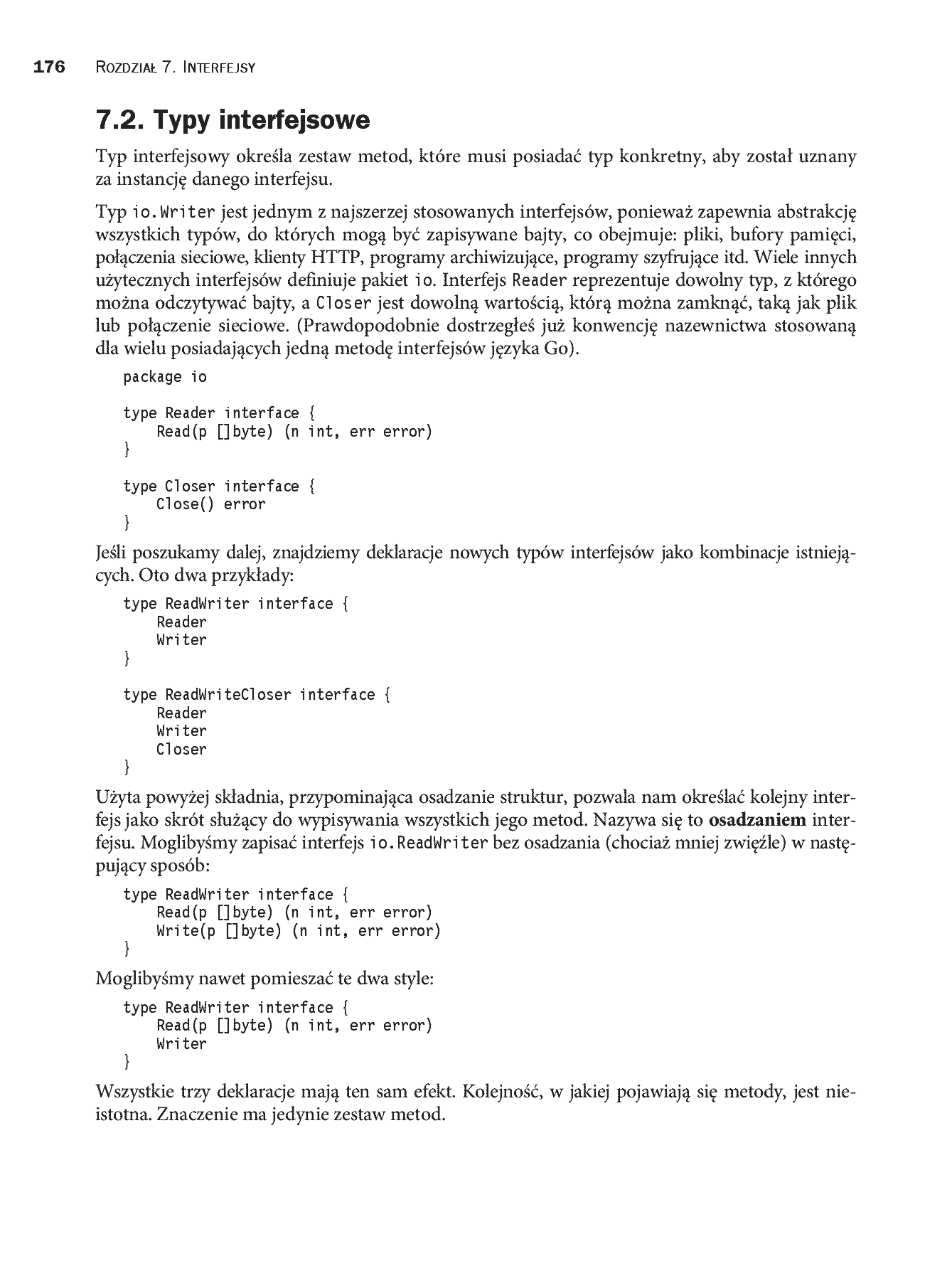 Fragment „Język Go. Poznaj i programuj” — strona 10 z 30