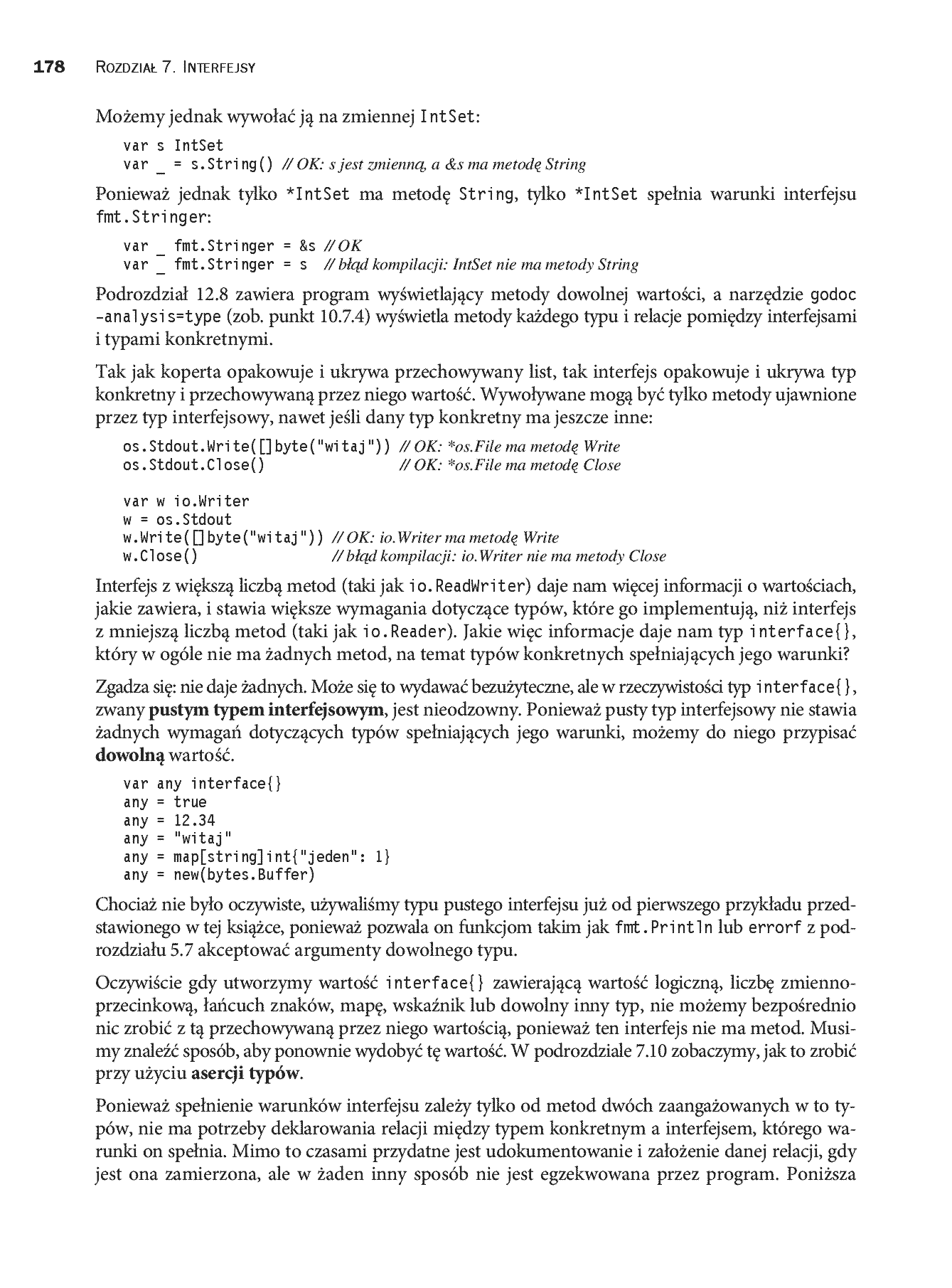 Fragment „Język Go. Poznaj i programuj” — strona 12 z 30