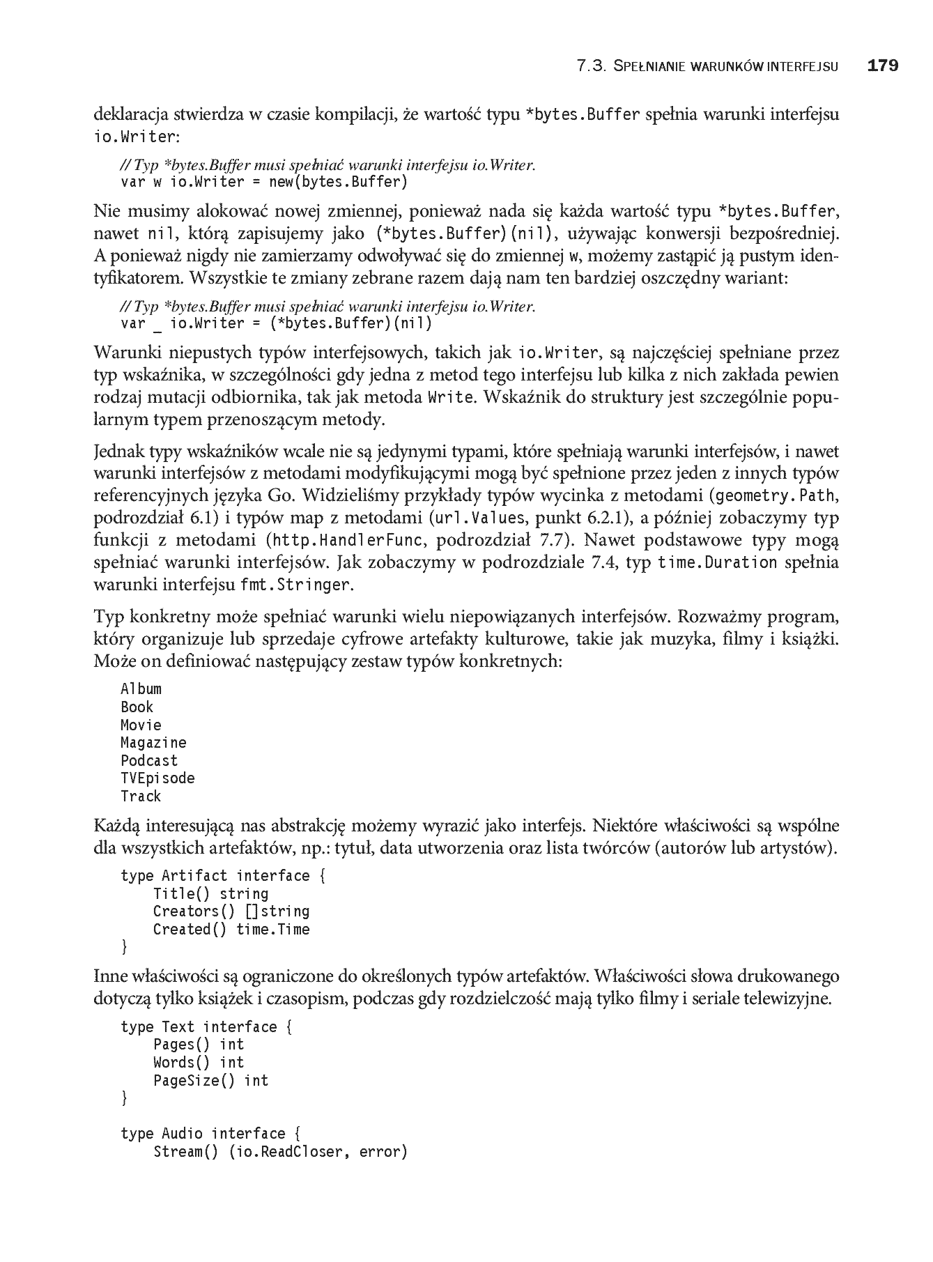 Fragment „Język Go. Poznaj i programuj” — strona 13 z 30