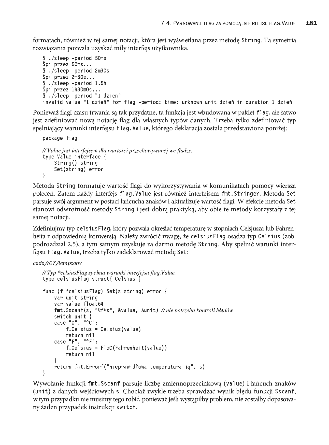 Fragment „Język Go. Poznaj i programuj” — strona 15 z 30