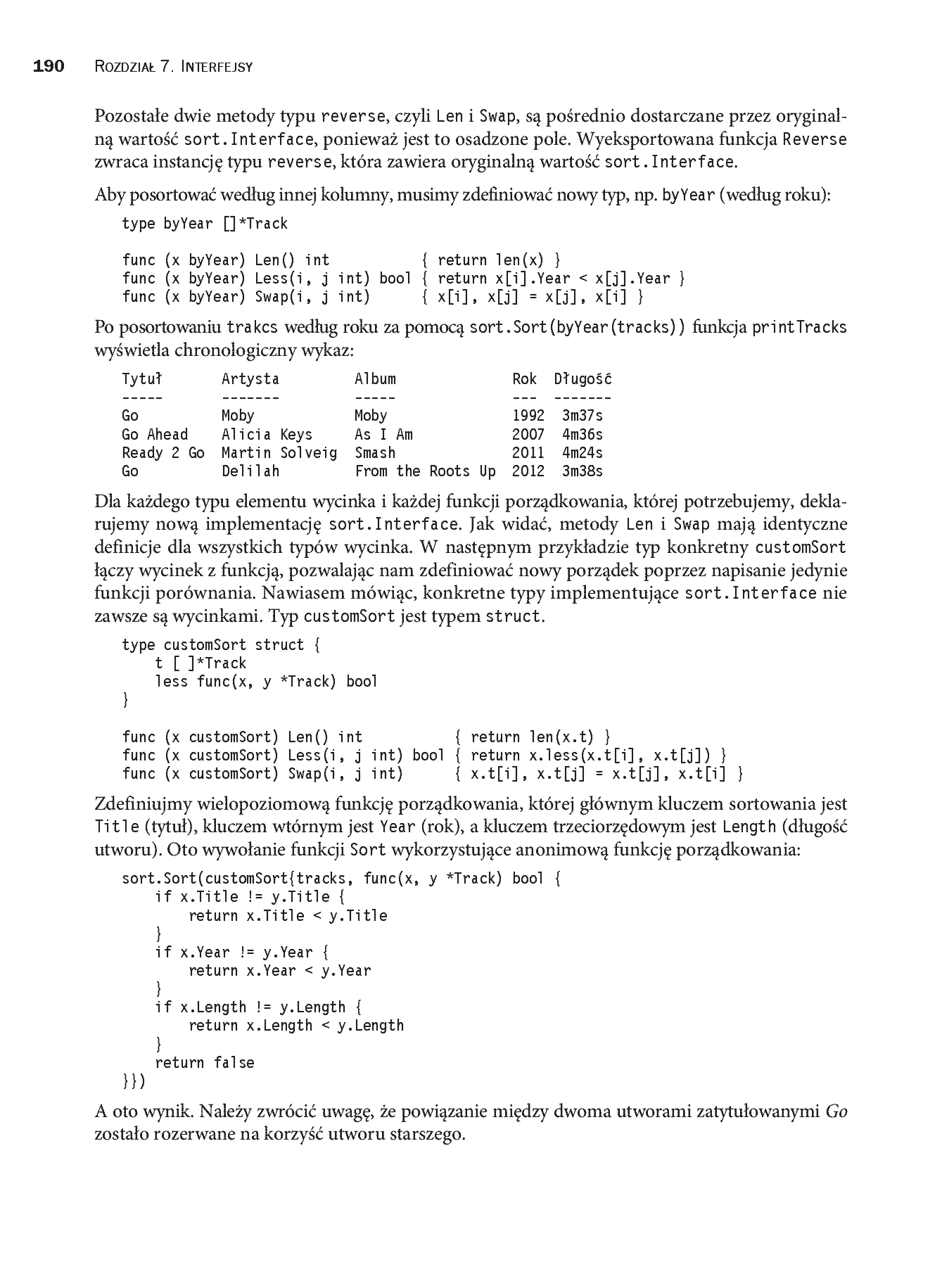Fragment „Język Go. Poznaj i programuj” — strona 24 z 30