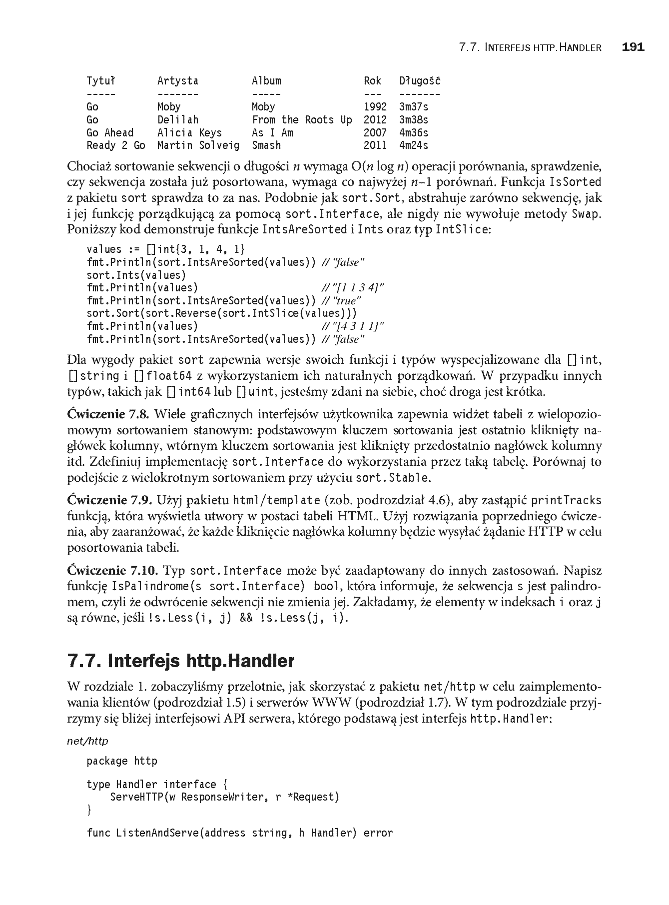 Fragment „Język Go. Poznaj i programuj” — strona 25 z 30