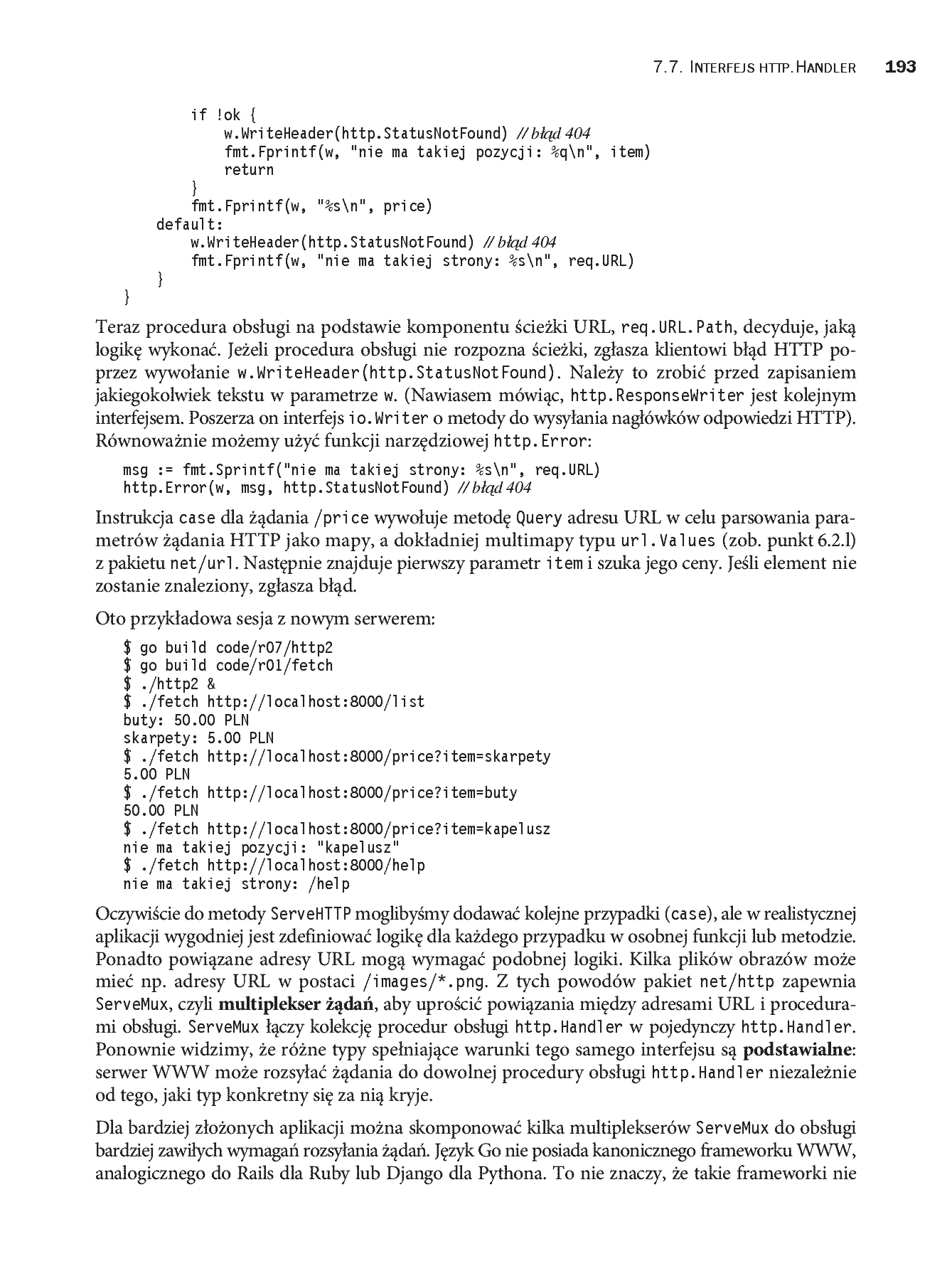 Fragment „Język Go. Poznaj i programuj” — strona 27 z 30