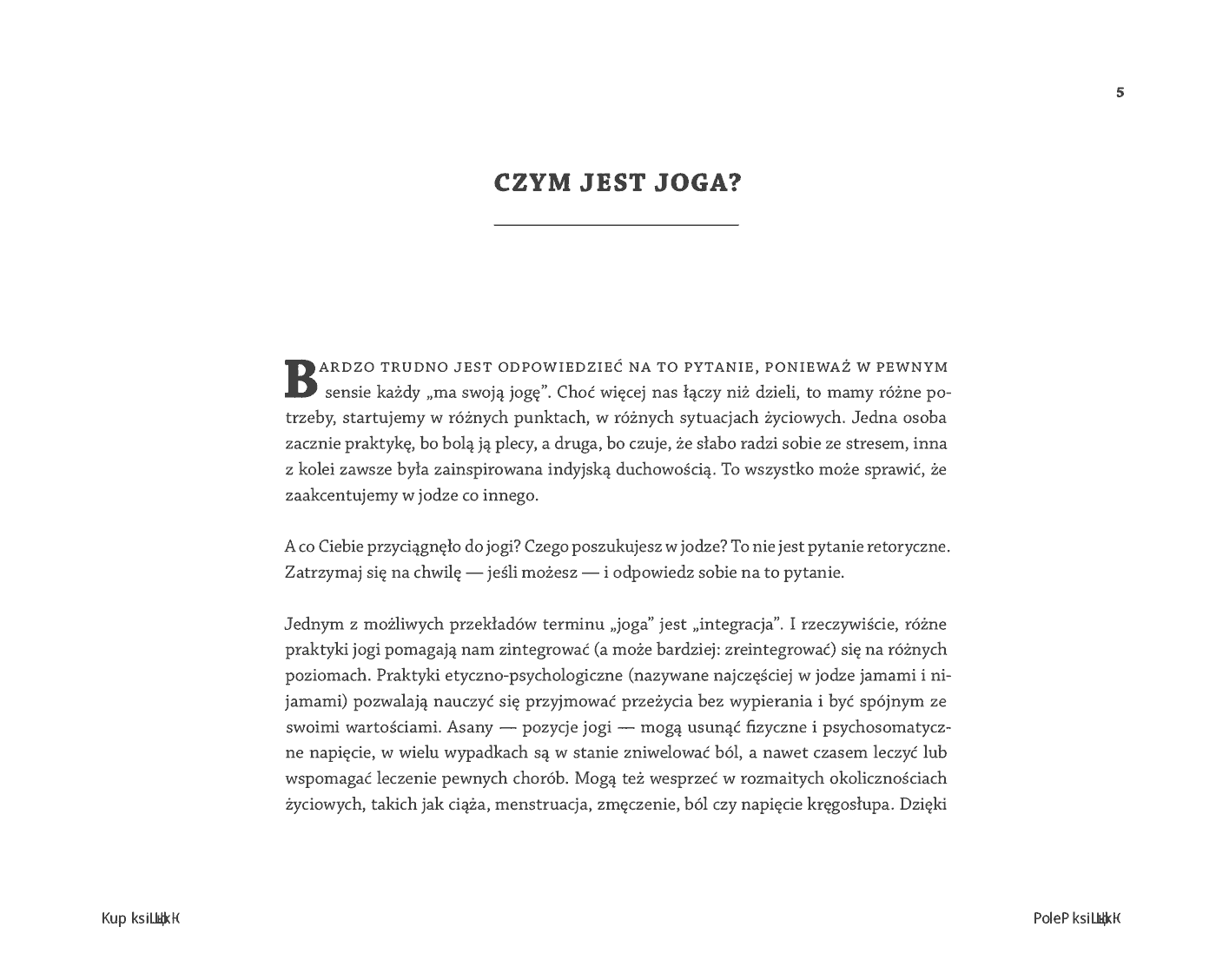 Fragment „Joga. Kurs dla początkujących” — strona 5 z 14