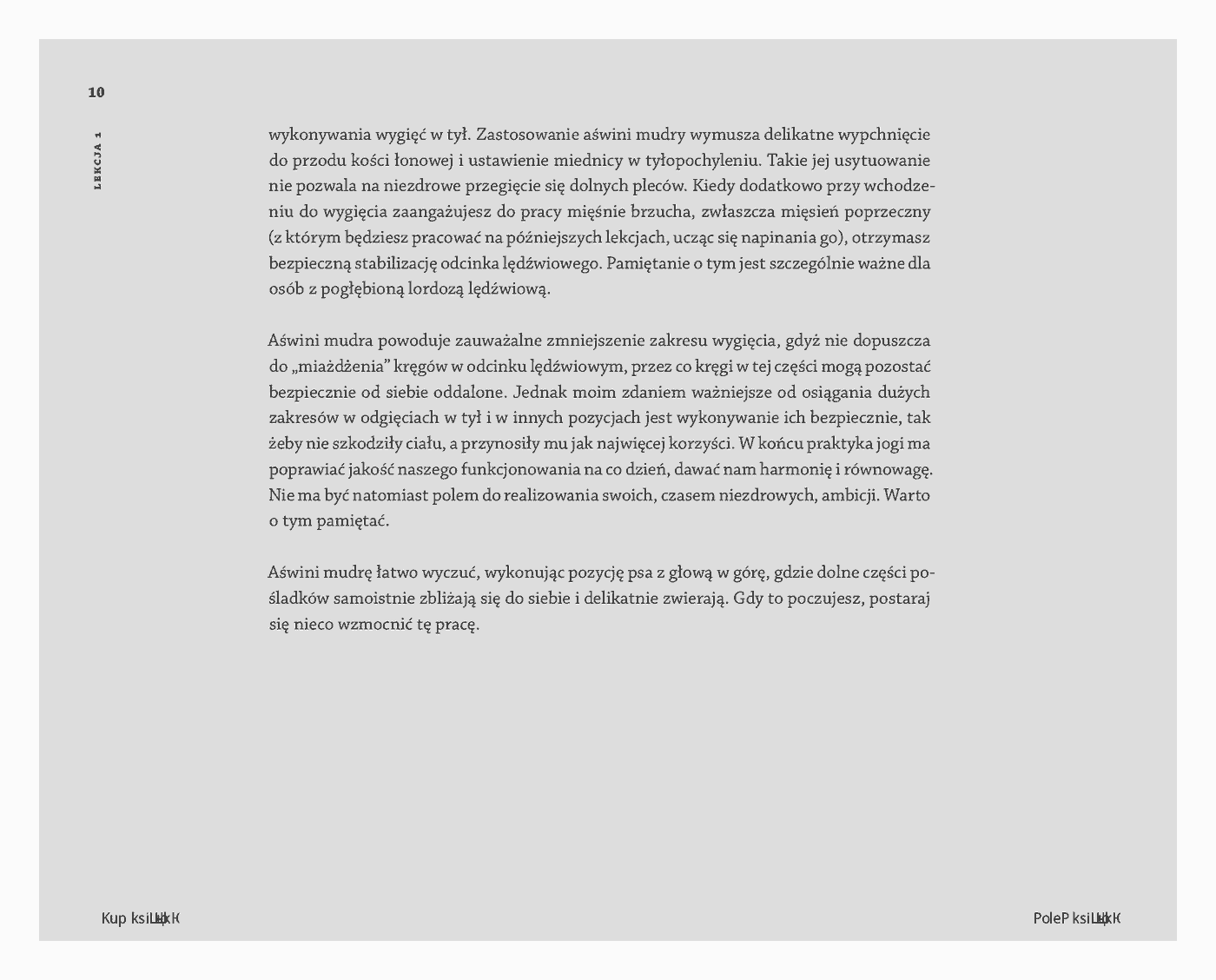 Fragment „Joga. Kurs dla początkujących” — strona 10 z 14