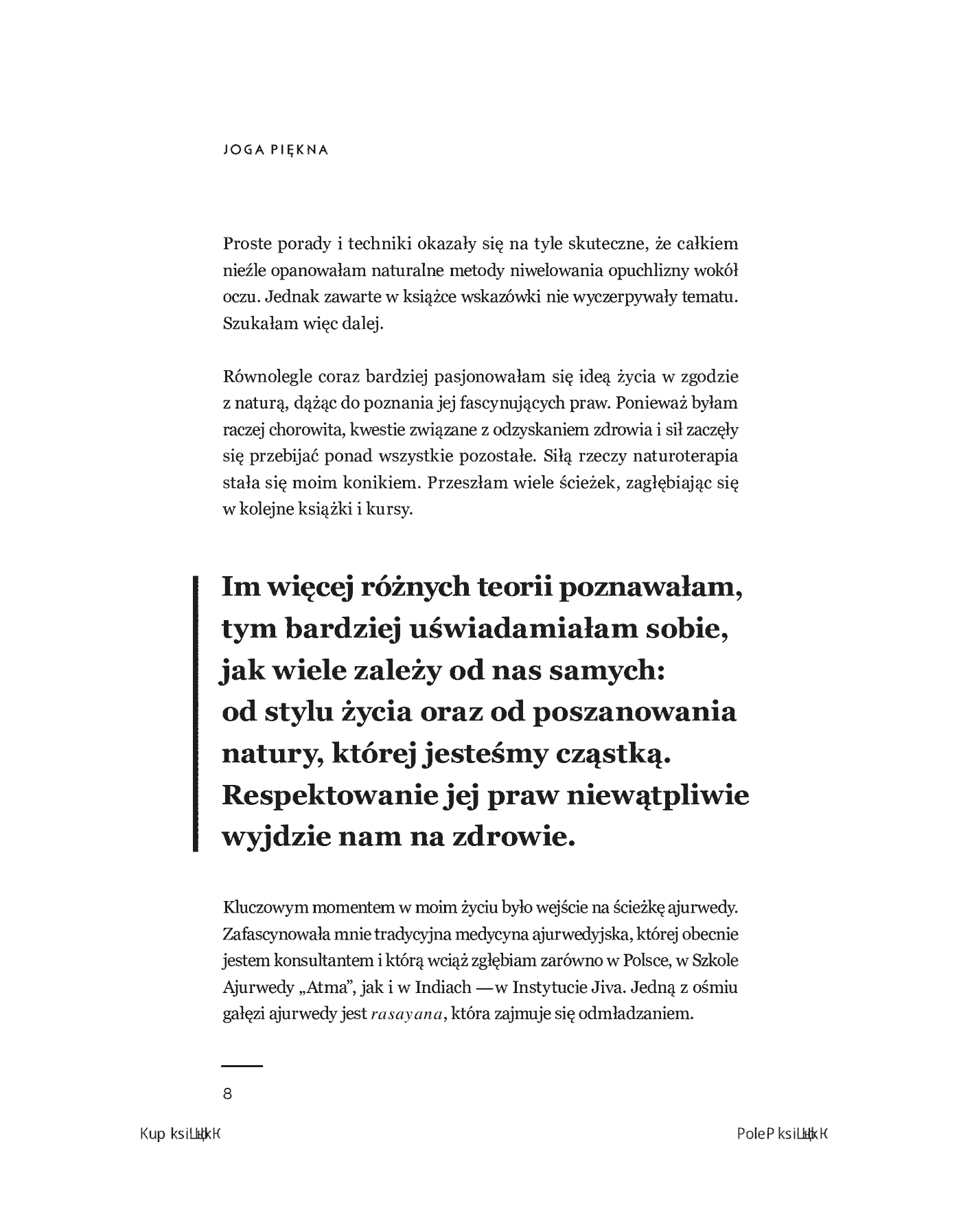 Fragment „Joga piękna” — strona 8 z 14