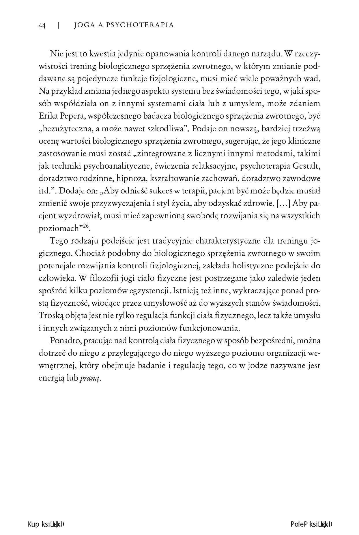 Fragment „Joga a psychoterapia. Zawiłości ludzkiej psyche” — strona 28 z 30