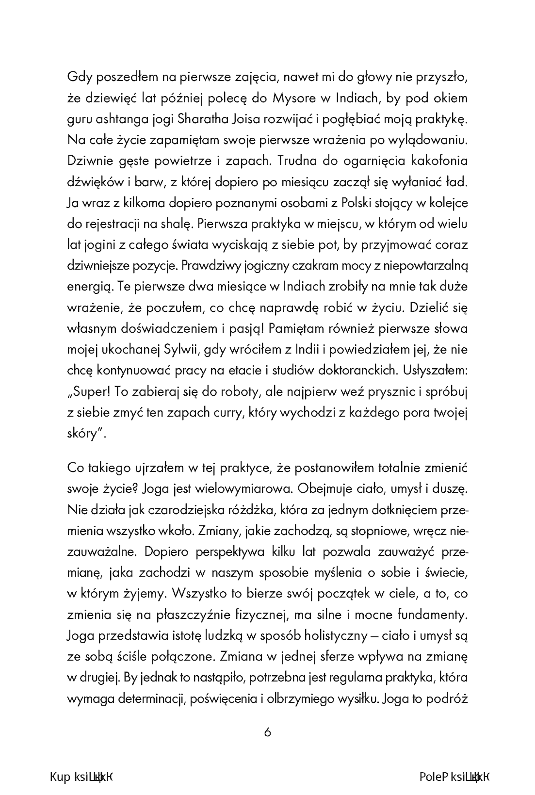 Fragment „Jogiczna podróż do siebie. Jak dzięki jodze odnaleźć swój wewnętrzny dom” — strona 6 z 12