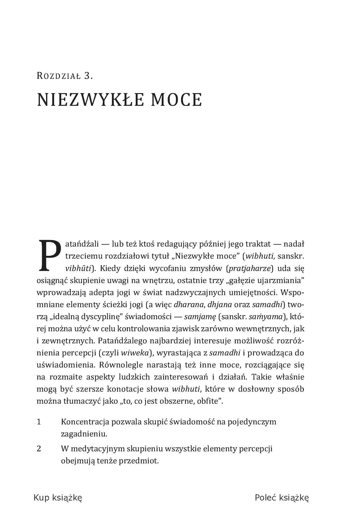 Fragment „Jogasutry Patańdźalego. Techniki medytacji i metafizyczne aspekty jogi” — strona 5 z 22