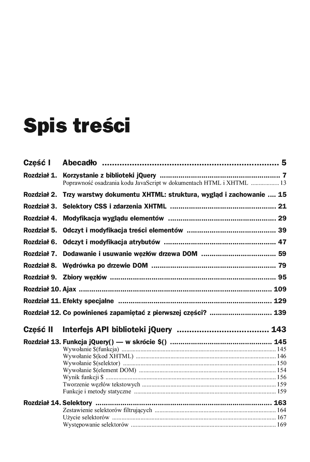 Fragment „jQuery. Poradnik programisty” — strona 3 z 14