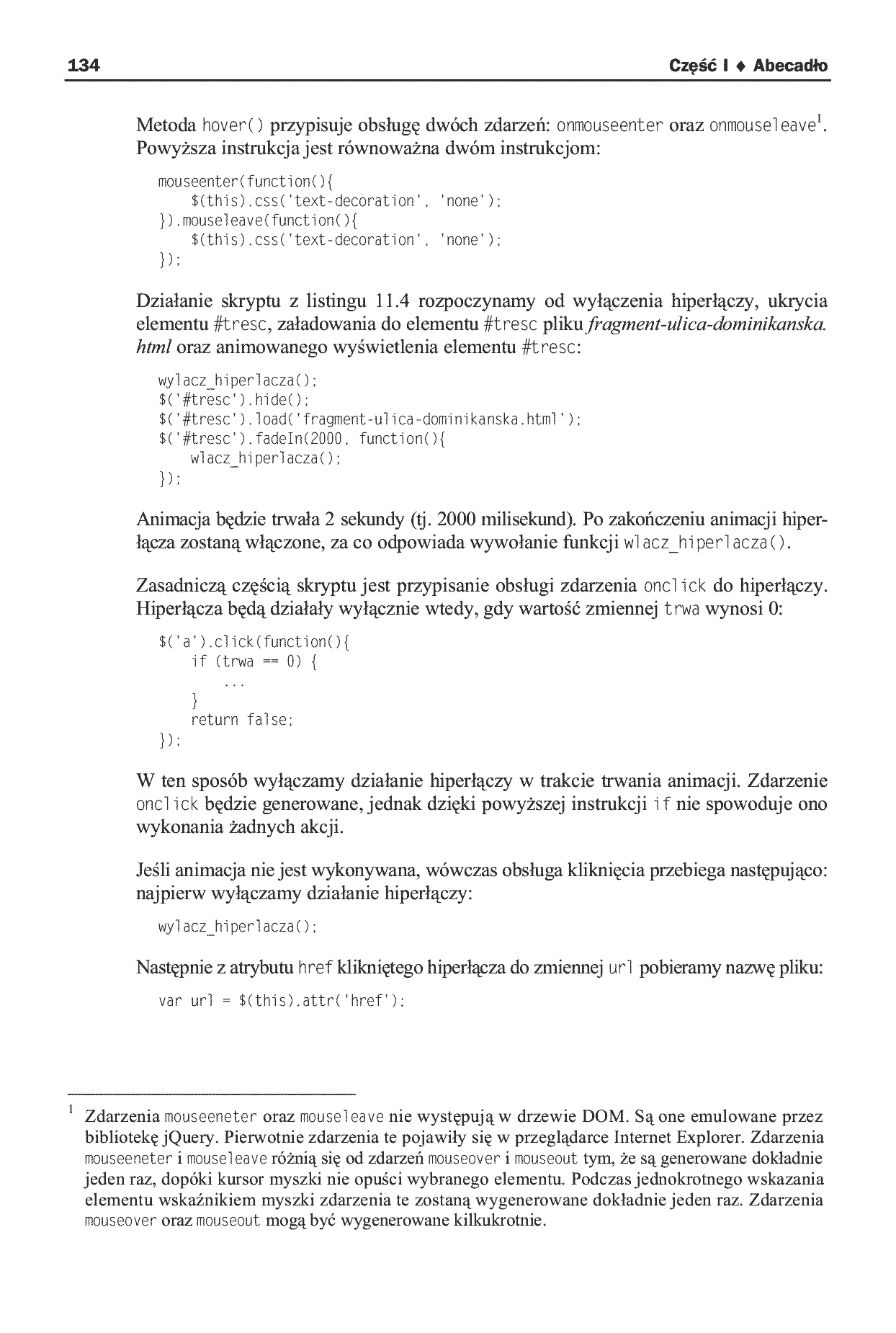 Fragment „jQuery. Poradnik programisty” — strona 10 z 14