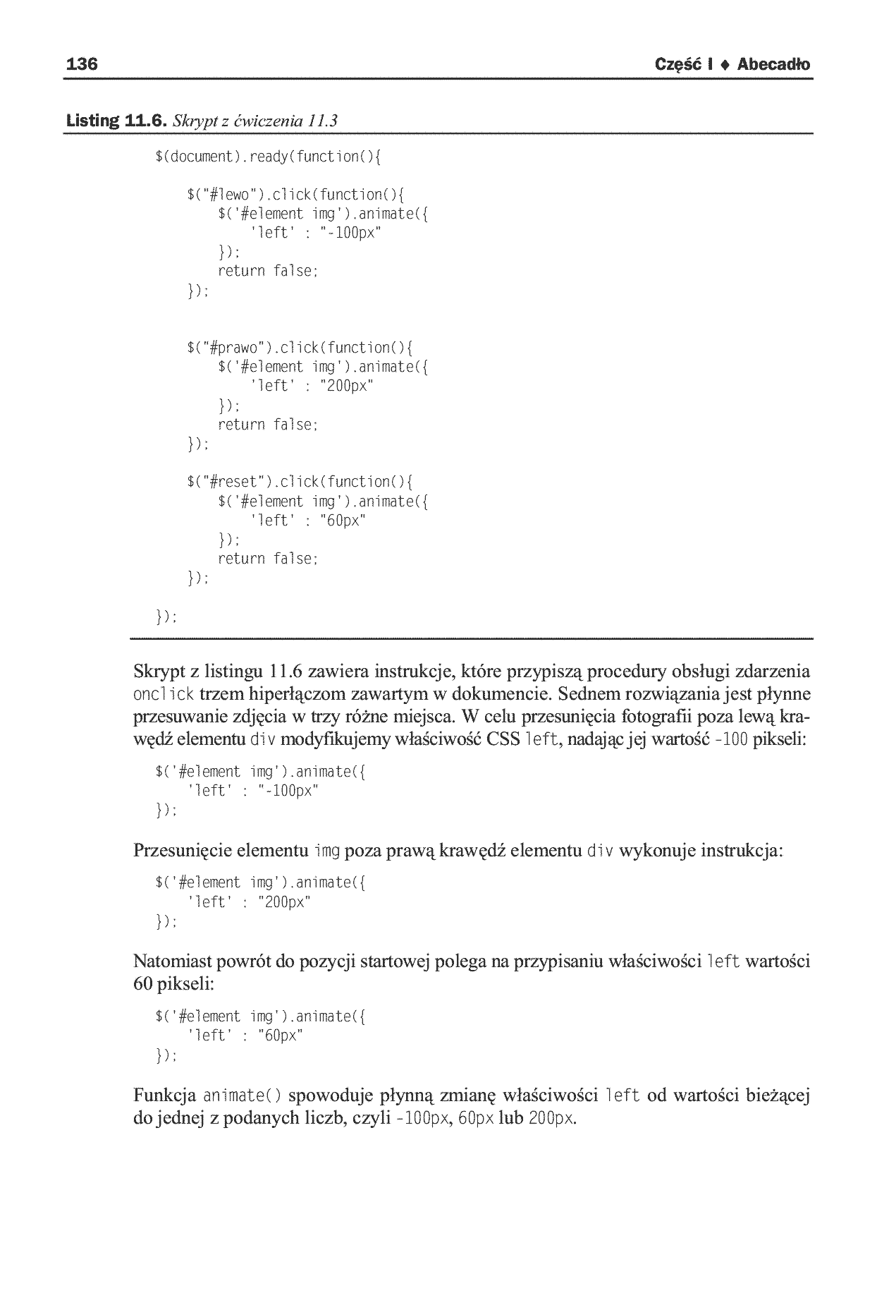 Fragment „jQuery. Poradnik programisty” — strona 12 z 14