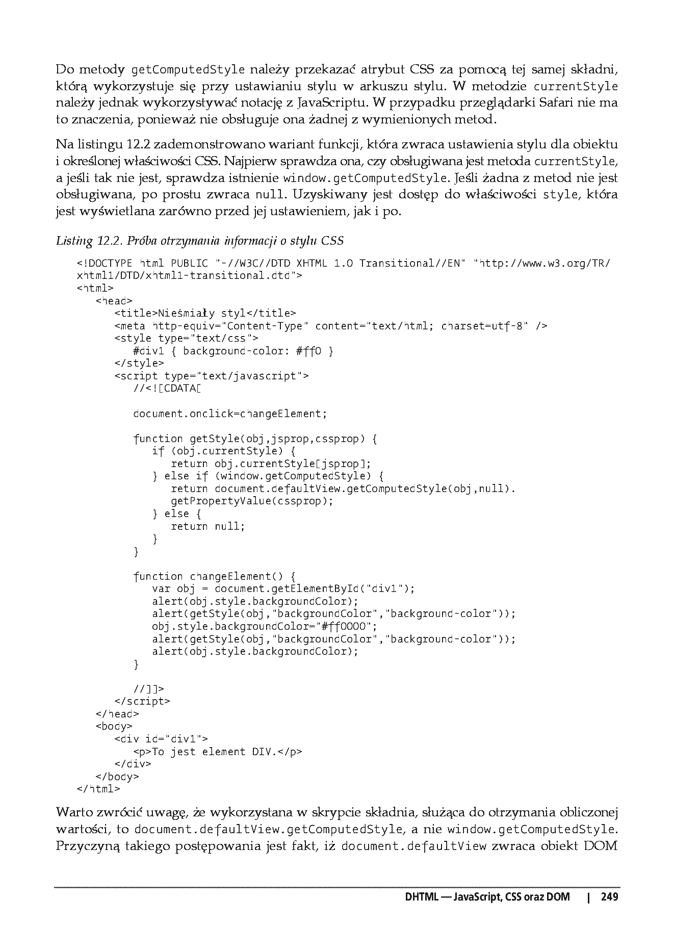 Fragment „JavaScript. Wprowadzenie” — strona 10 z 30