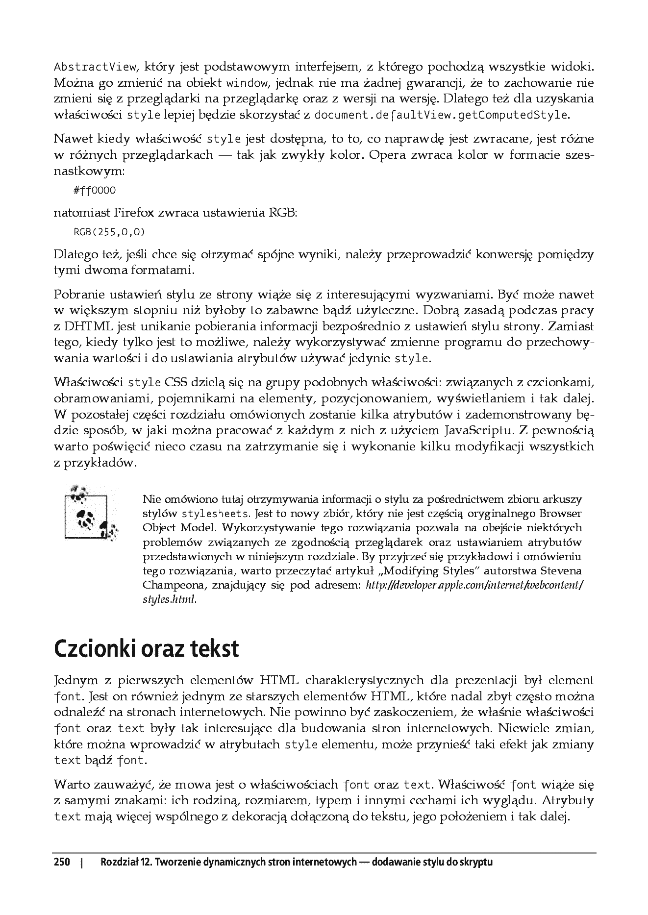 Fragment „JavaScript. Wprowadzenie” — strona 11 z 30