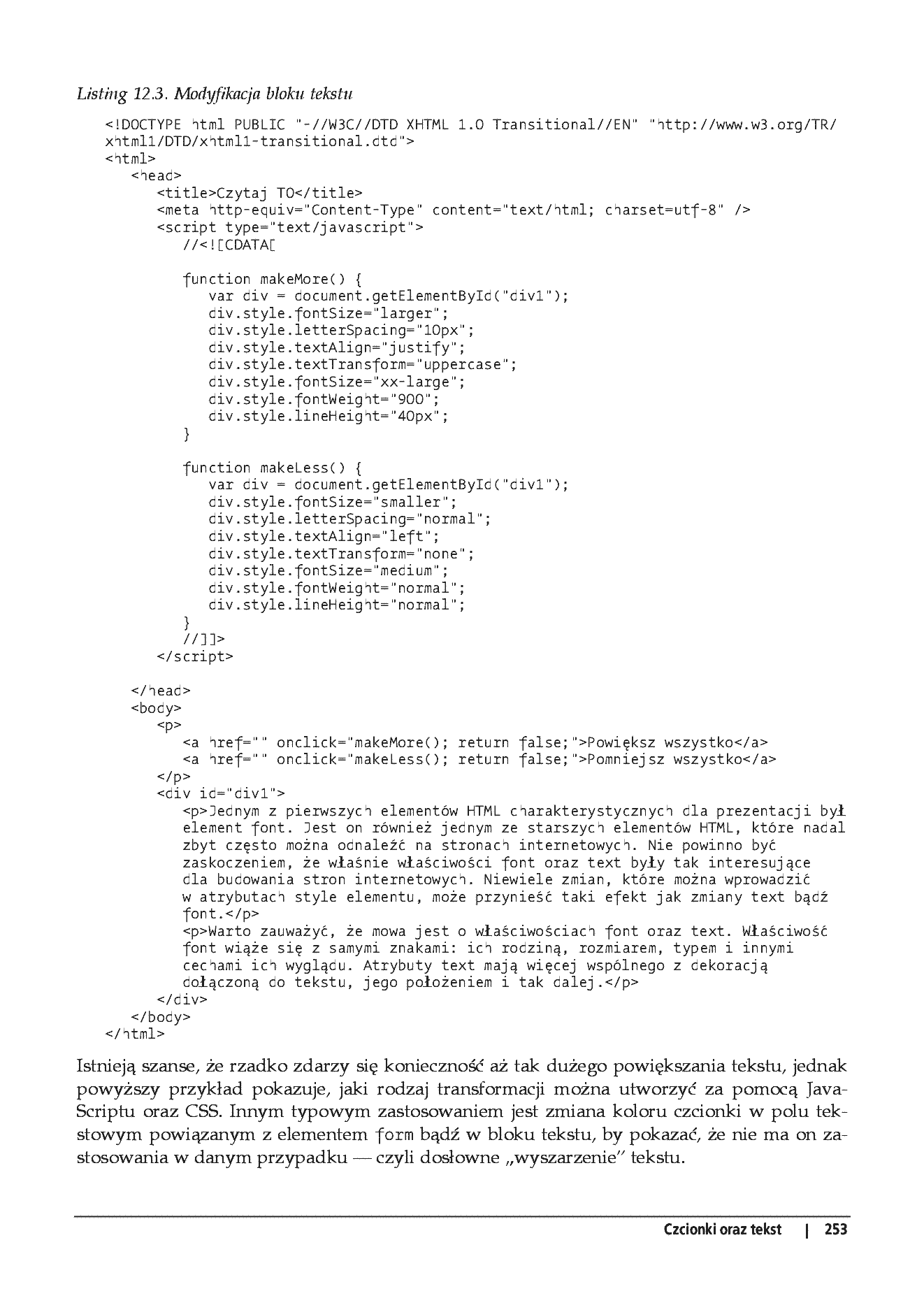 Fragment „JavaScript. Wprowadzenie” — strona 14 z 30