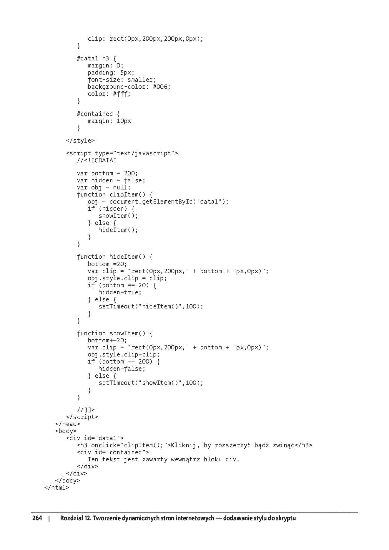 Fragment „JavaScript. Wprowadzenie” — strona 25 z 30
