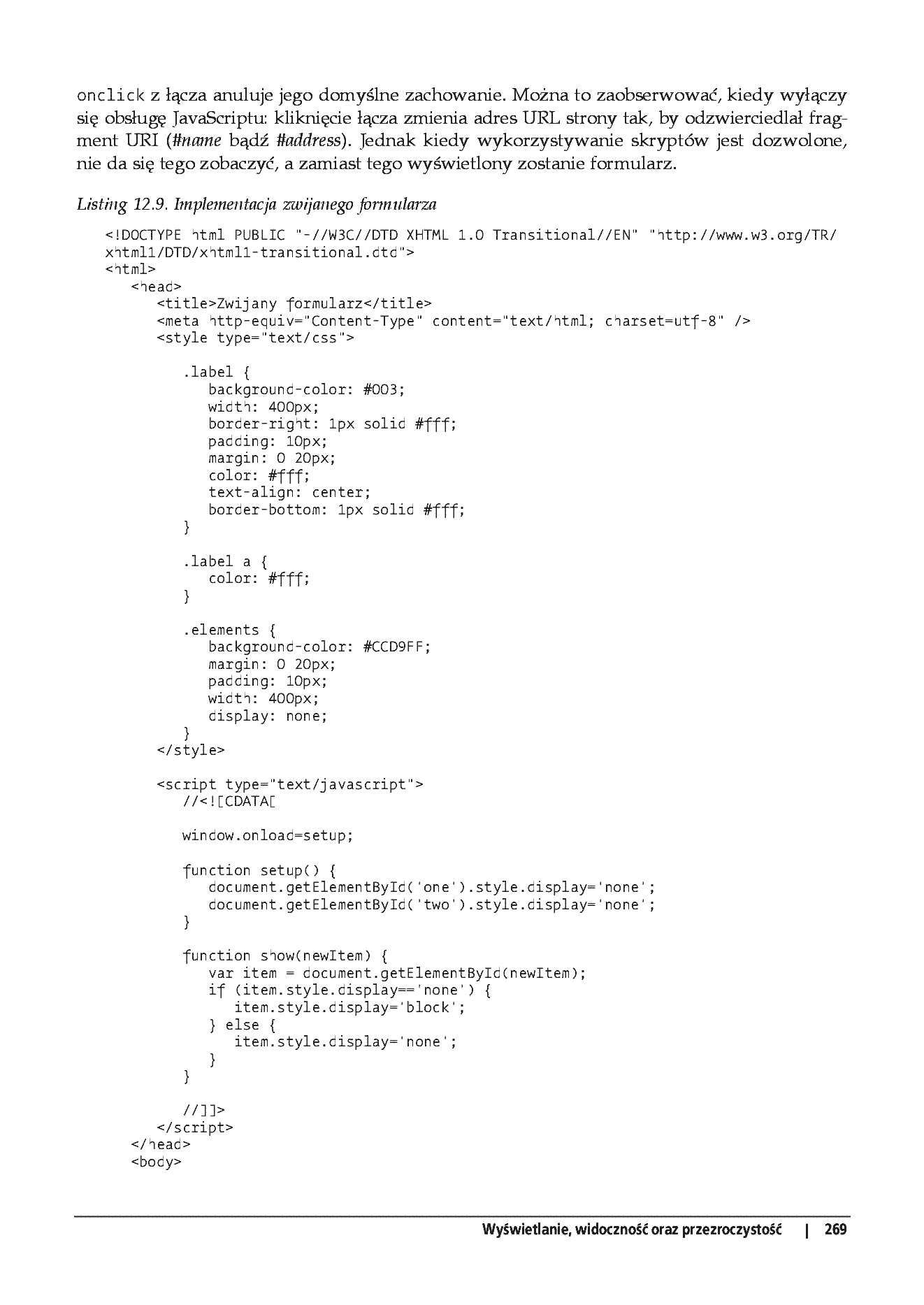Fragment „JavaScript. Wprowadzenie” — strona 30 z 30