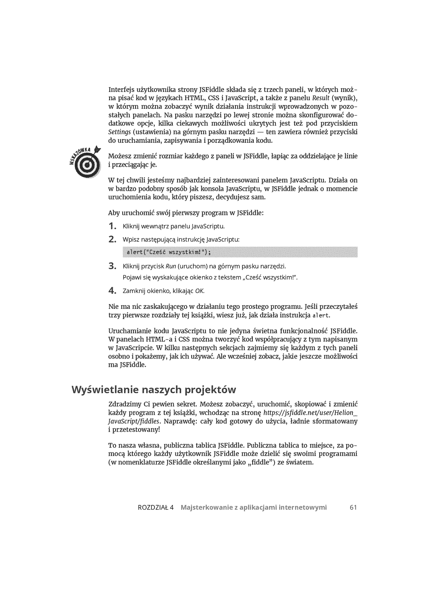 Fragment „JavaScript dla dzieci dla bystrzaków” — strona 13 z 30